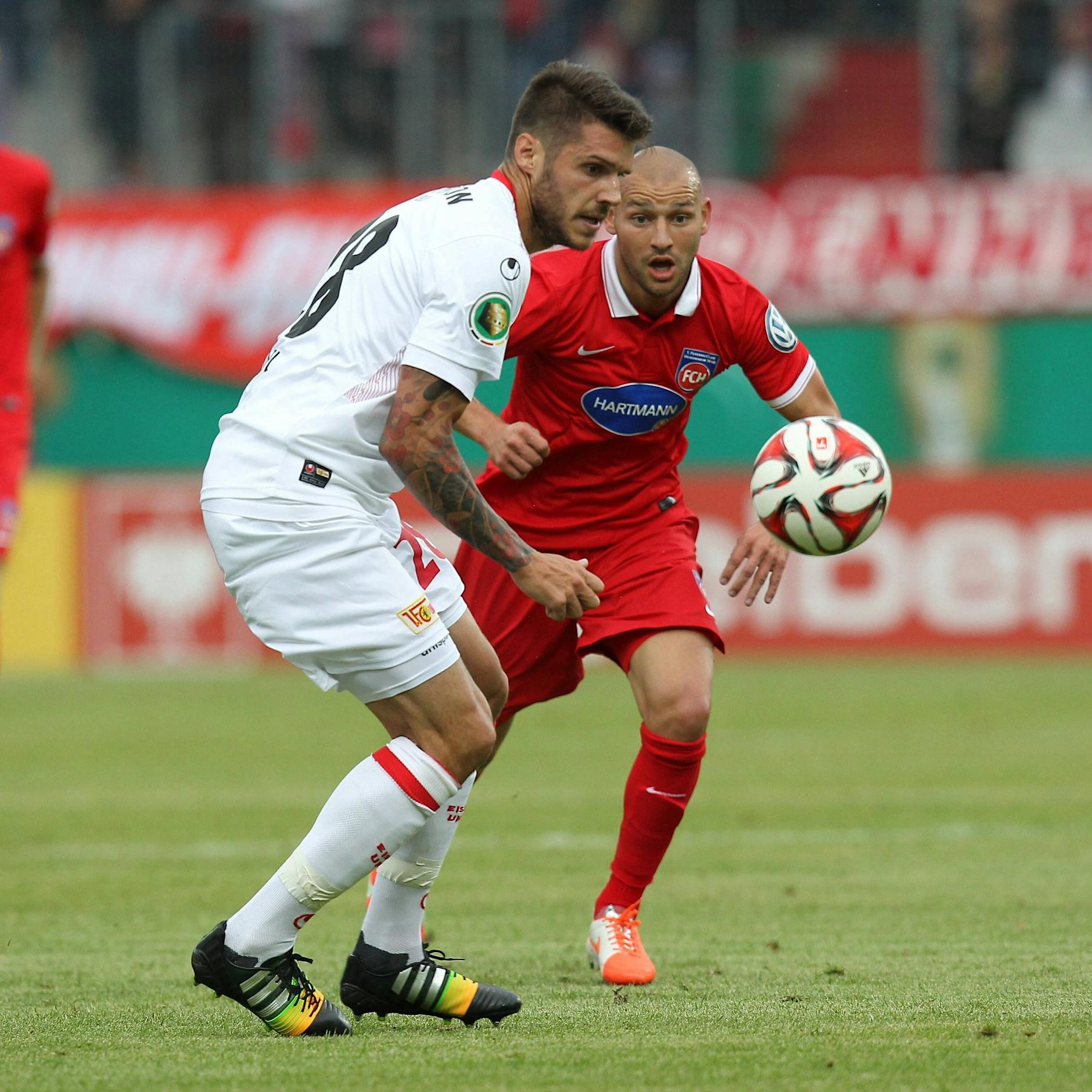 Heimspiel gegen Heidenheim! Der 1. FC Union freut sich auf die zweite Runde im DFB-Pokal