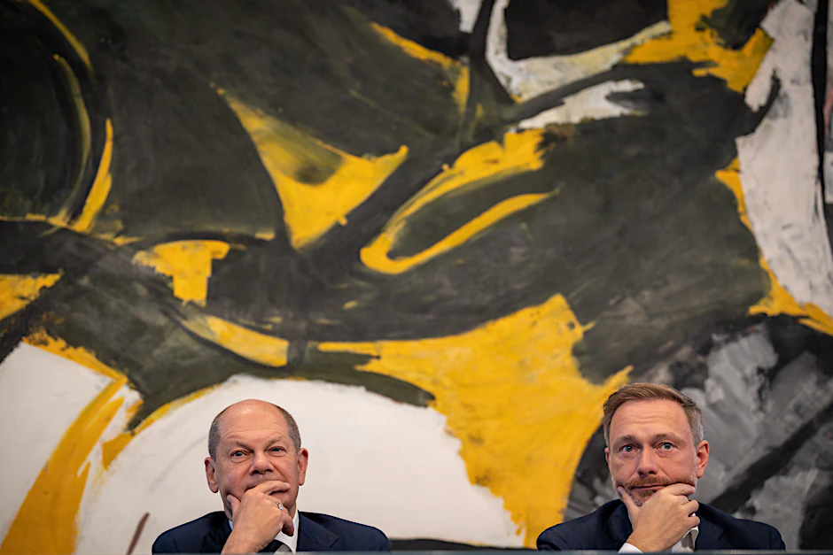 Bundeskanzler Olaf Scholz (SPD) und Finanzminister Christian Lindner (FDP).
