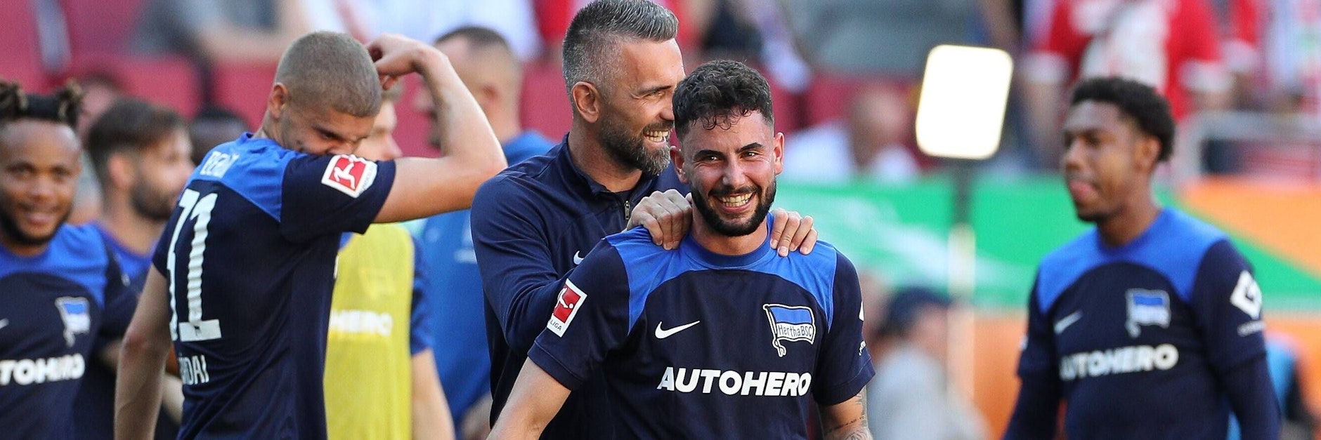 Kämpfte erfolgreich gegen den Krebs, machte es den Kollegen erst neben und dann auf dem Platz vor: Hertha-Stürmer Marco Richter.
