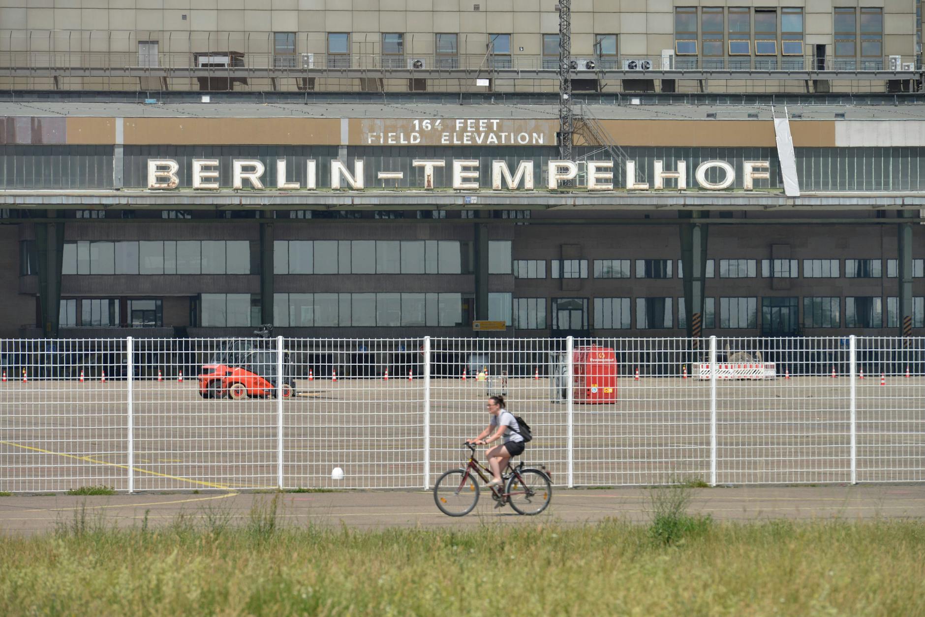 Der ehemalige Flughafen Tempelhof.