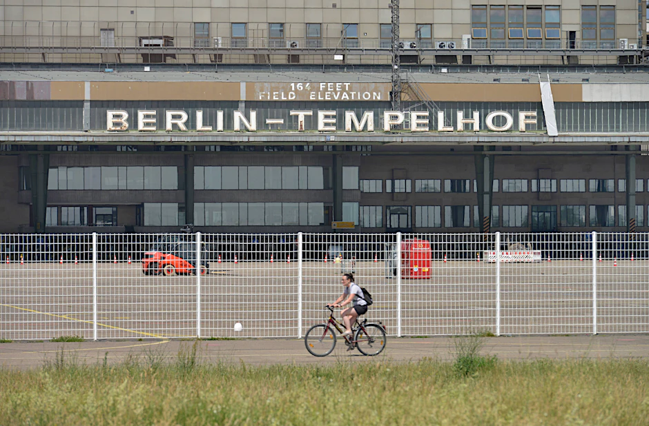 Der ehemalige Flughafen Tempelhof.