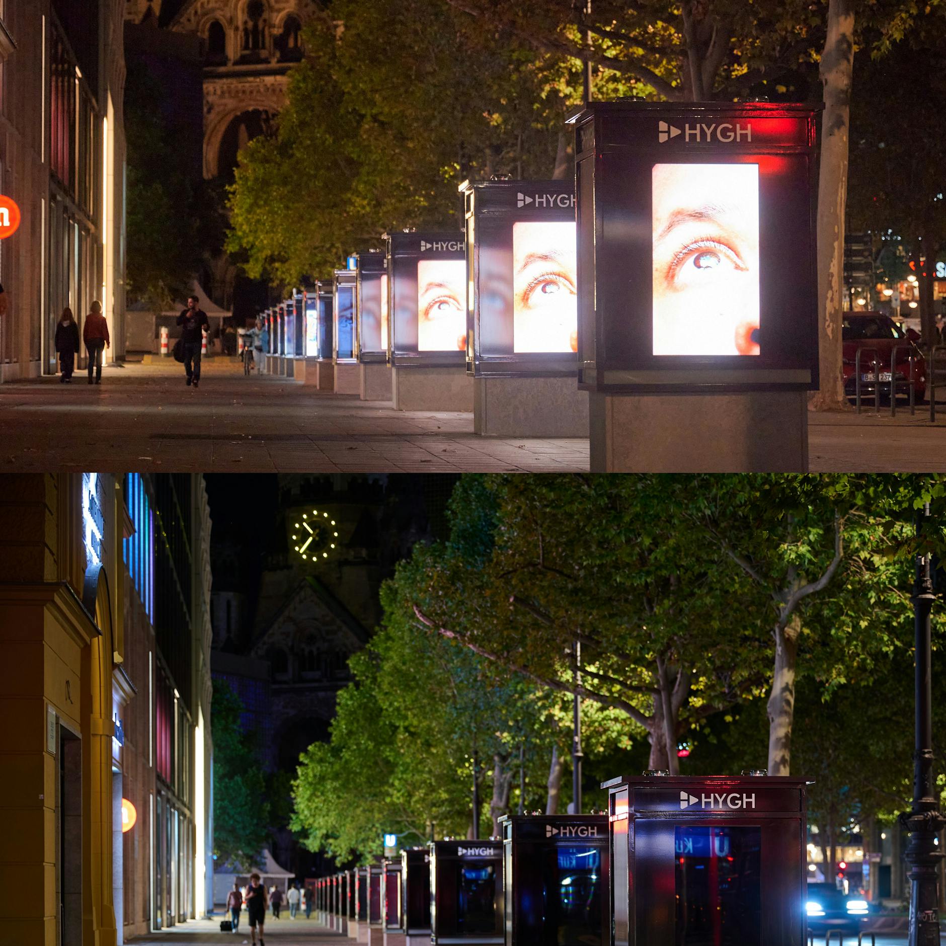 Am Kurfürstendamm wurden Werbetafeln auf den Bürgersteigen pünktlich zum 1. September abgeschaltet. Die neue geltende Energiesparverordnung der Bundesregierung sieht vor, dass Leuchtreklamen und beleuchtete Werbetafeln von 22 Uhr abends bis 16 Uhr am Folgetag abgeschaltet werden müssen. 