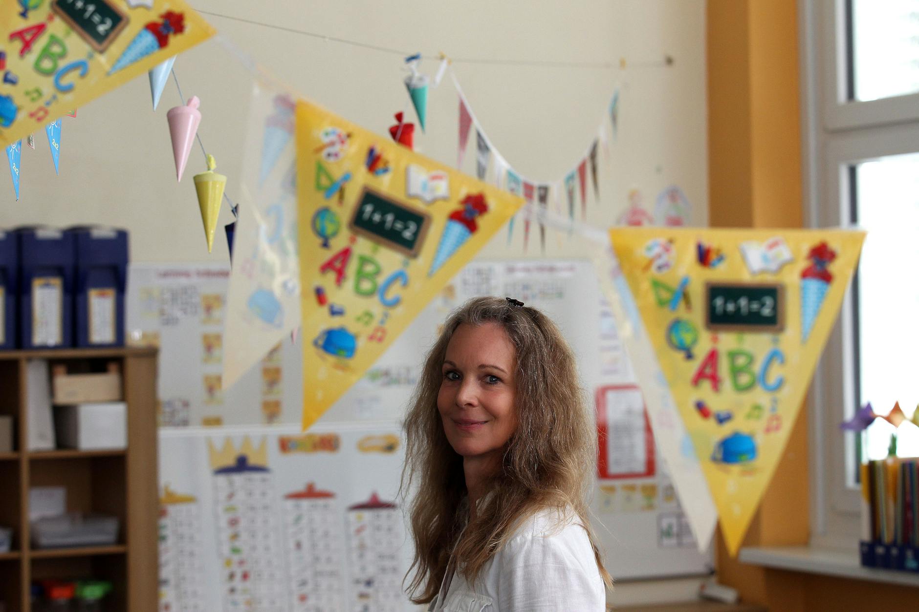 Astrid Stock ist Lehrerin an der Grunewald-Grundschule.