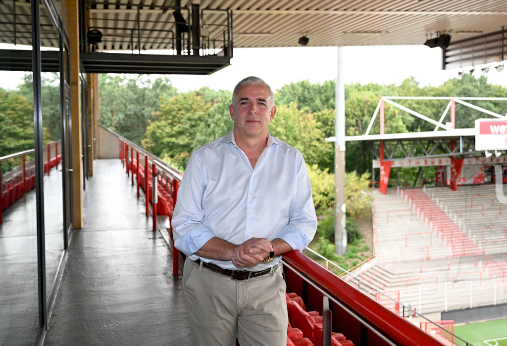 Von wegen Dirk Zingler hat schon alles erlebt: Lesen Sie mal, wie stolz die Europa-League-Premiere den Boss des 1. FC Union macht