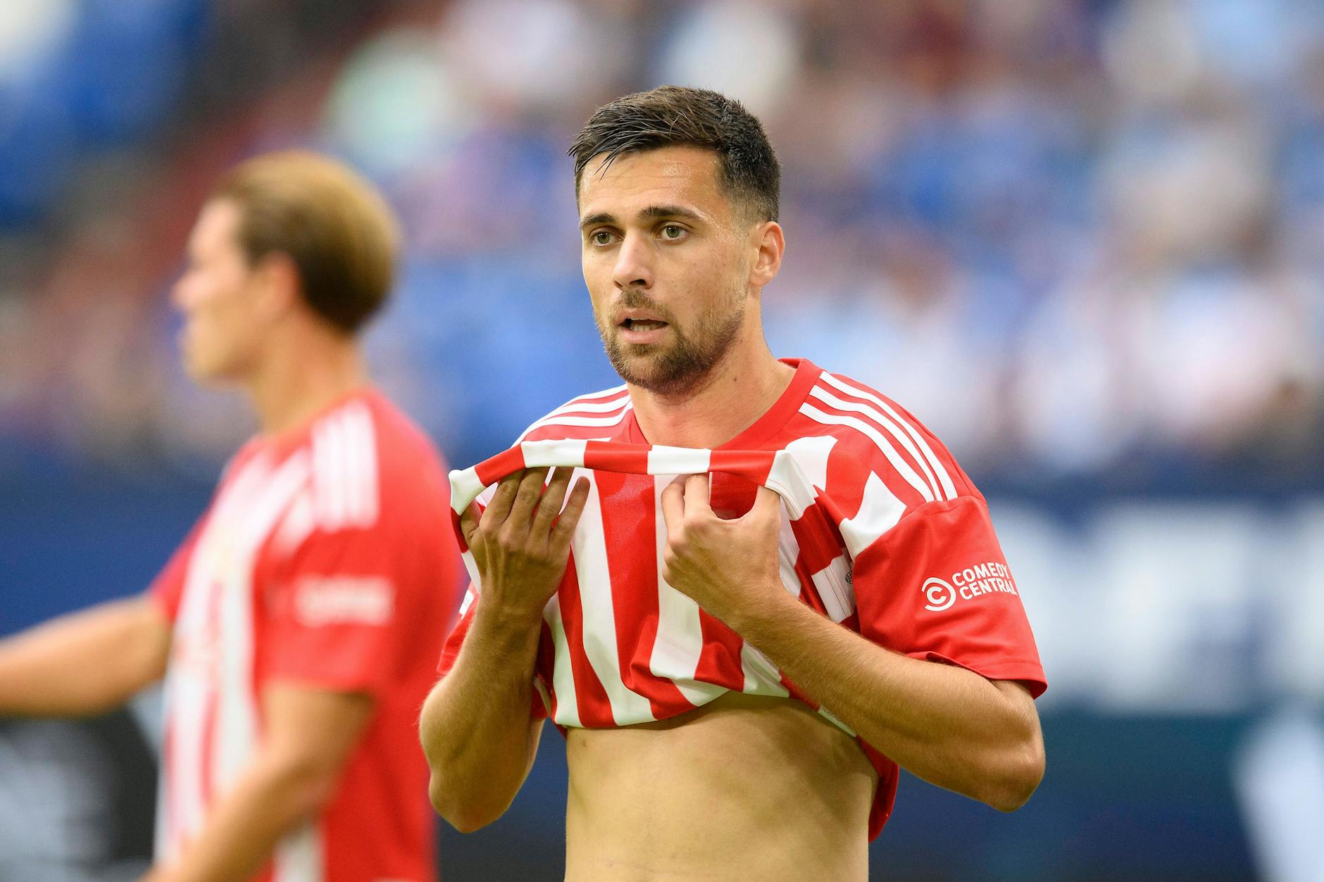 Enttäuscht: Mittelfeldmann Milos Pantovic kam vom VfL Bochum und gehört nicht zum Kader des 1. FC Union in der Europa League.