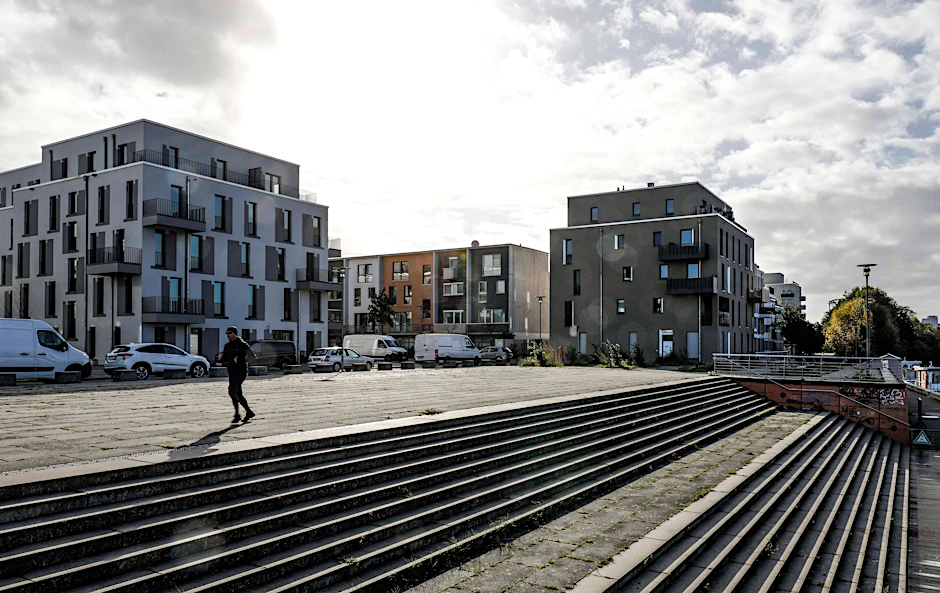 Neubauviertel Waterkant in Spandau: Hier erhöhte die landeseigene Gewobag die Mieten zum 1. September um vier Prozent.