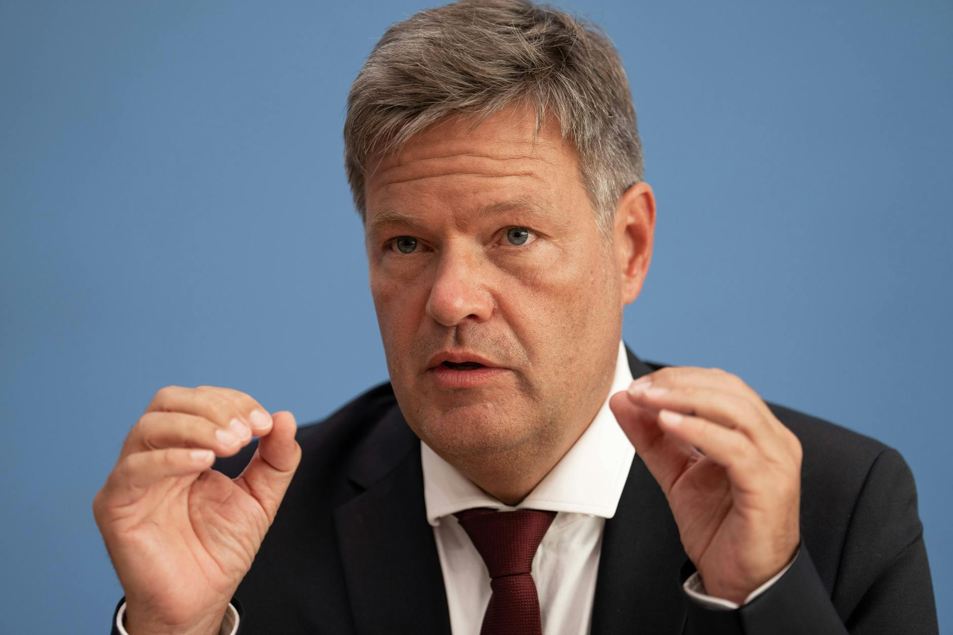 Bundeswirtschaftsminister Robert Habeck (Grüne)