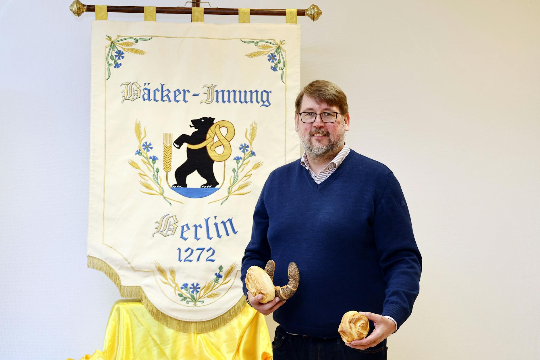 Johannes Kamm, Geschäftsführer der Berliner Bäcker-Innung.