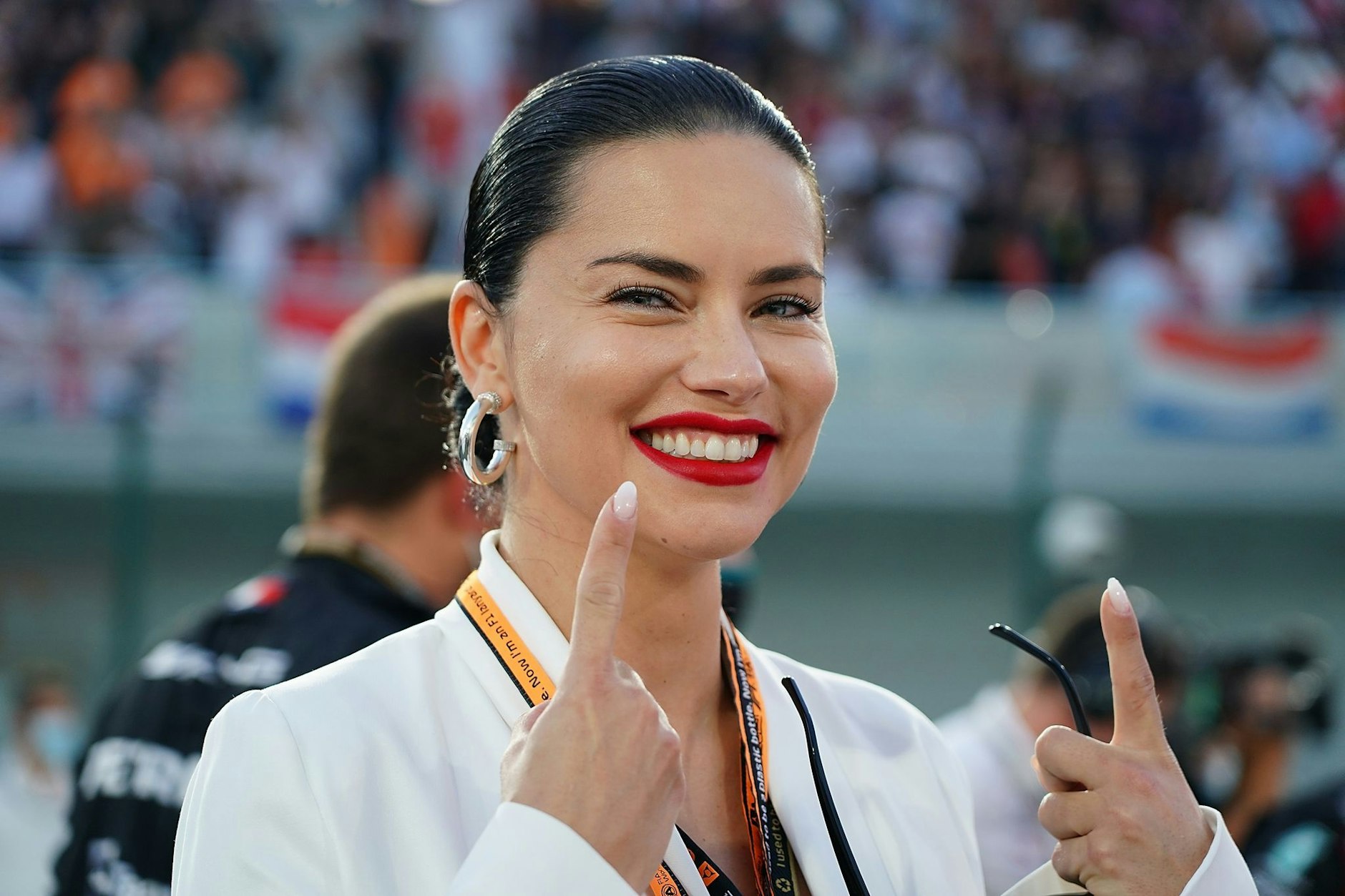 ARCHIV - Adriana Lima hat ihren Sohn Cyan genannt.  