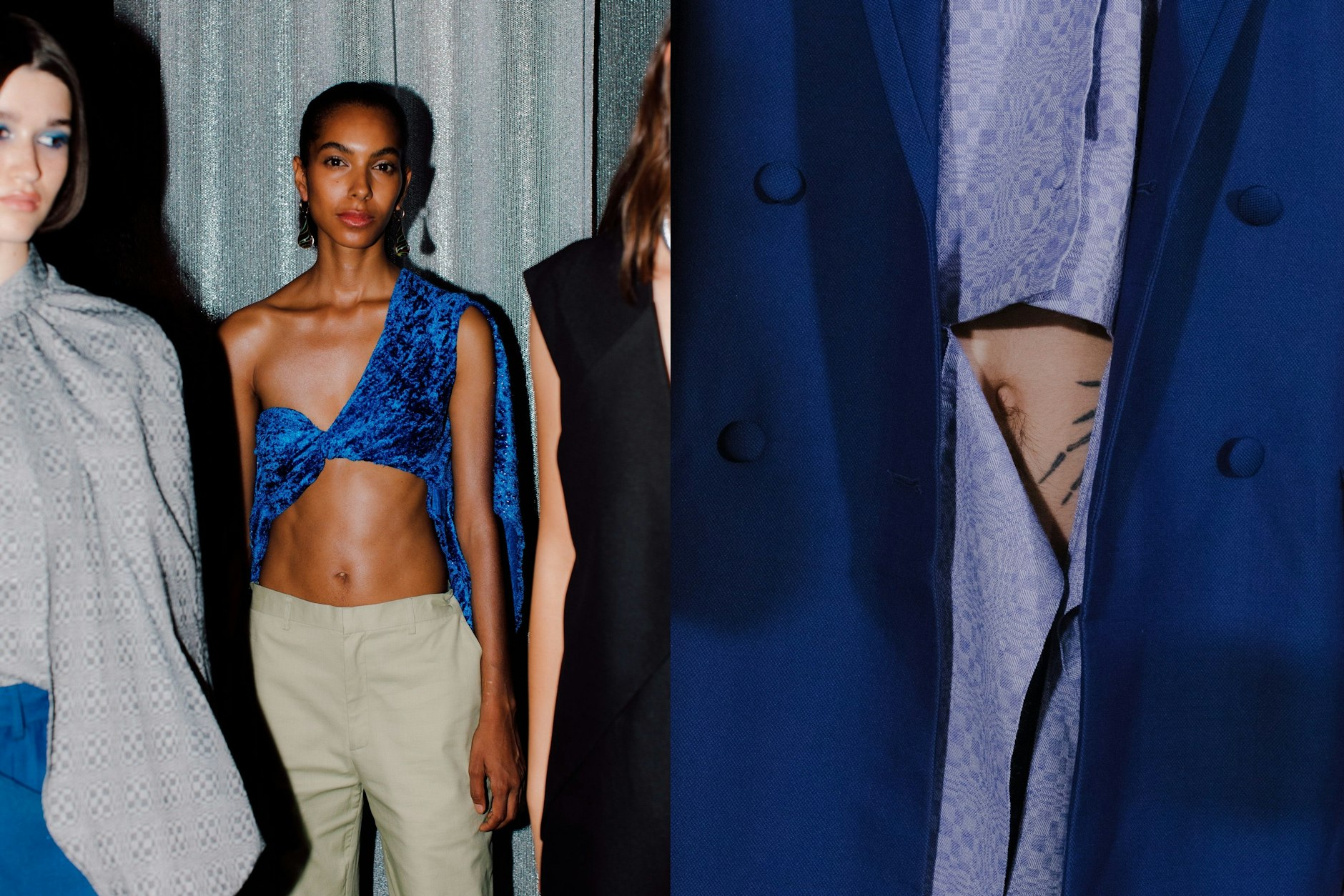 Berliner Nabelschau: William Fans Kollektion handelt von kurzen Begegnungen in langen Nächten. 