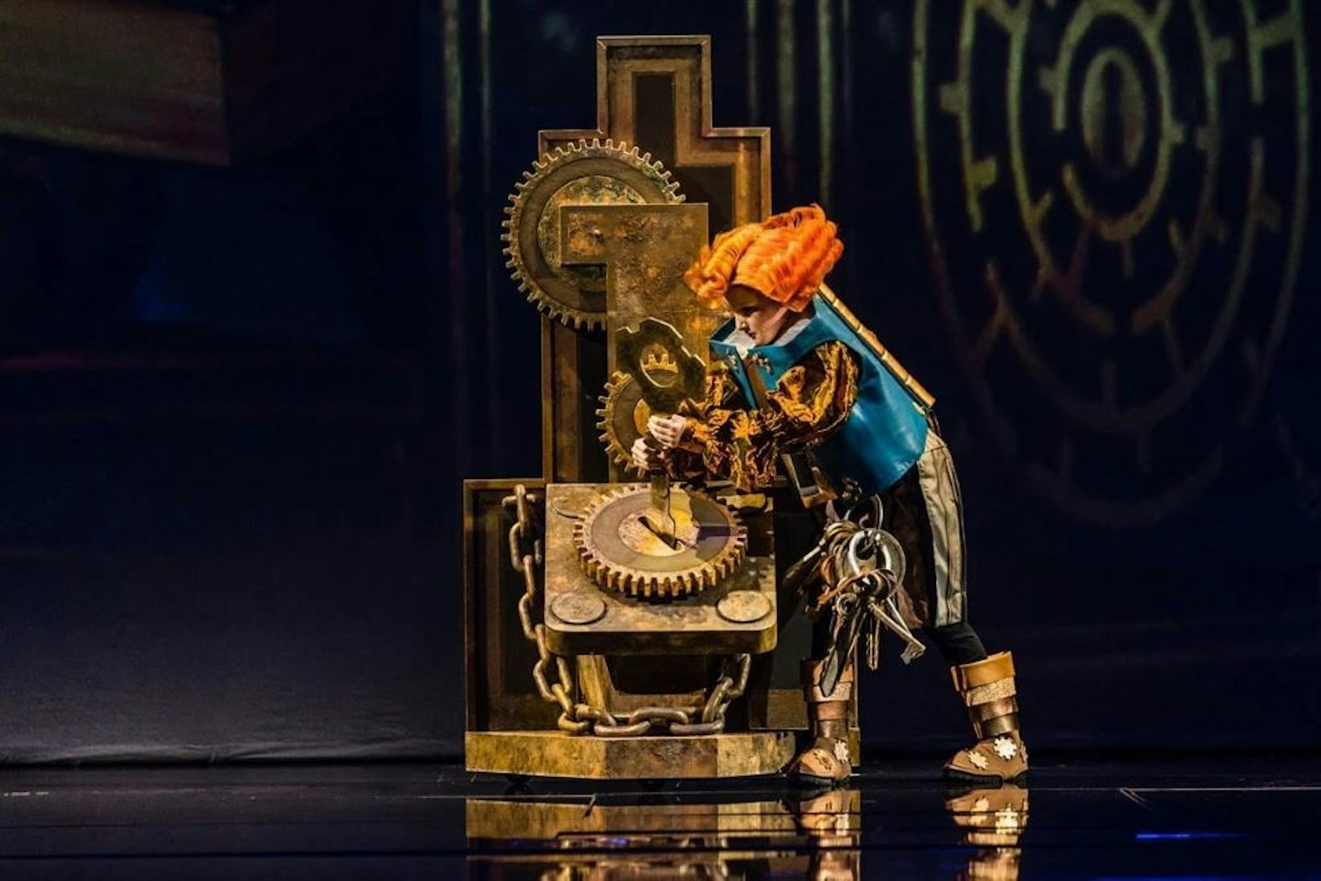 Das Labyrinth der Bücher wird bewacht durch den Wächter mit dem großen Schlüssel.