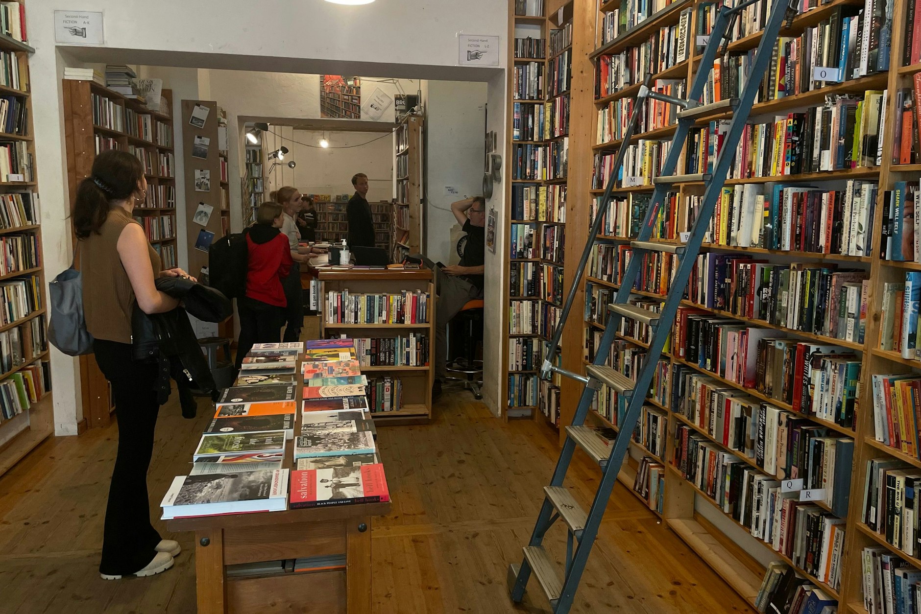 Der britische Buchladen Saint George's English Bookshop in Berlin-Prenzlauer Berg