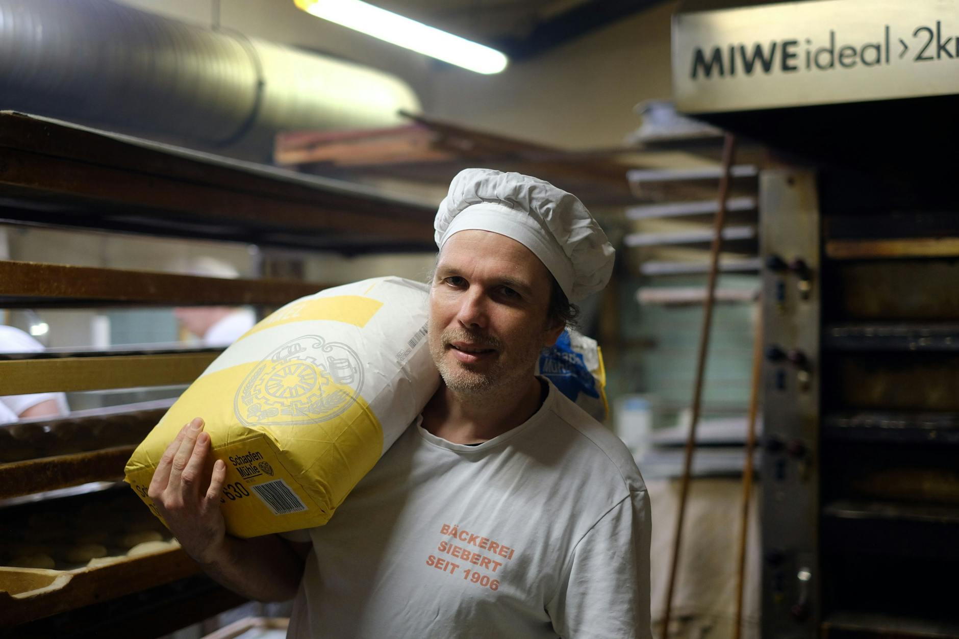 Legt Wert auf Qualität und Tradition: Bäckermeister Ulrich Kienzl von der Bäckerei Siebert in Prenzlauer Berg.