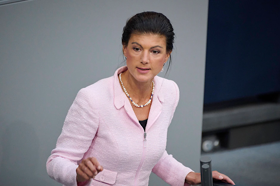 Sahra Wagenknecht hat zu einer Demonstration für Frieden in der Ukraine am 25. Februar aufgerufen.
