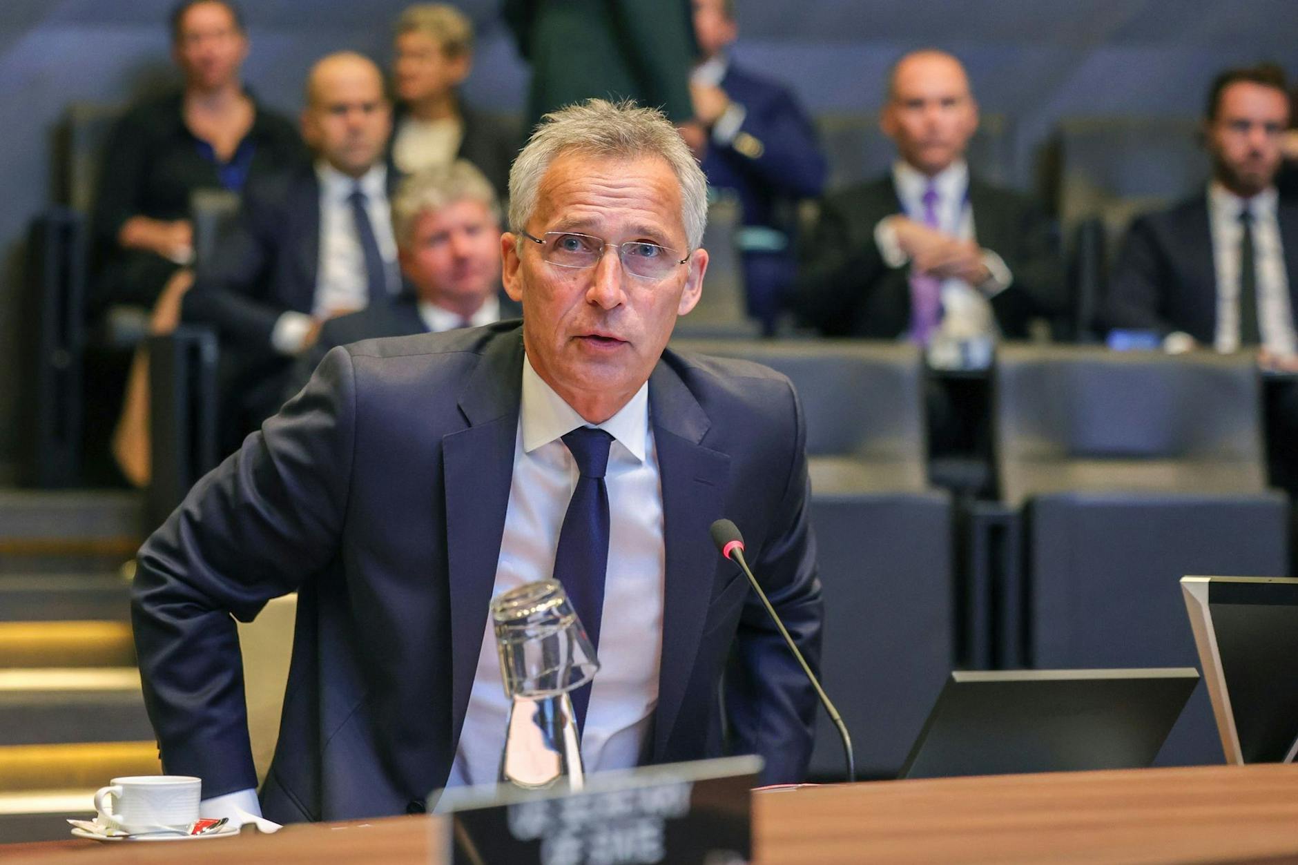 „Der Preis, den wir zahlen, wird in Geld gemessen. Der Preis, den die Ukrainer zahlen, wird in Leben gemessen“, sagt Nato-Generalsekretär Jens Stoltenberg.