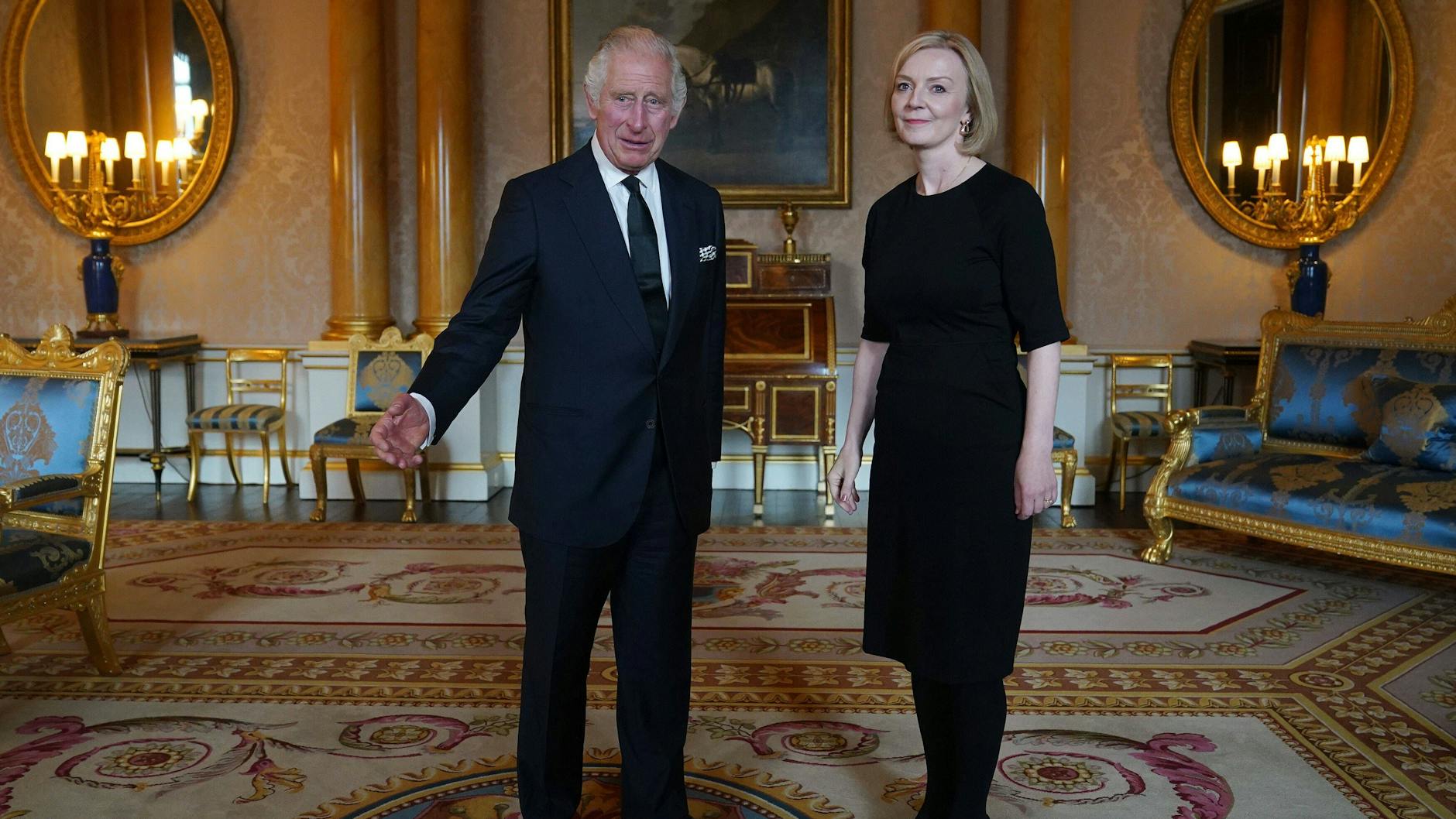 Charles empfing Premierministerin Liz Truss zu einer ersten Audienz.