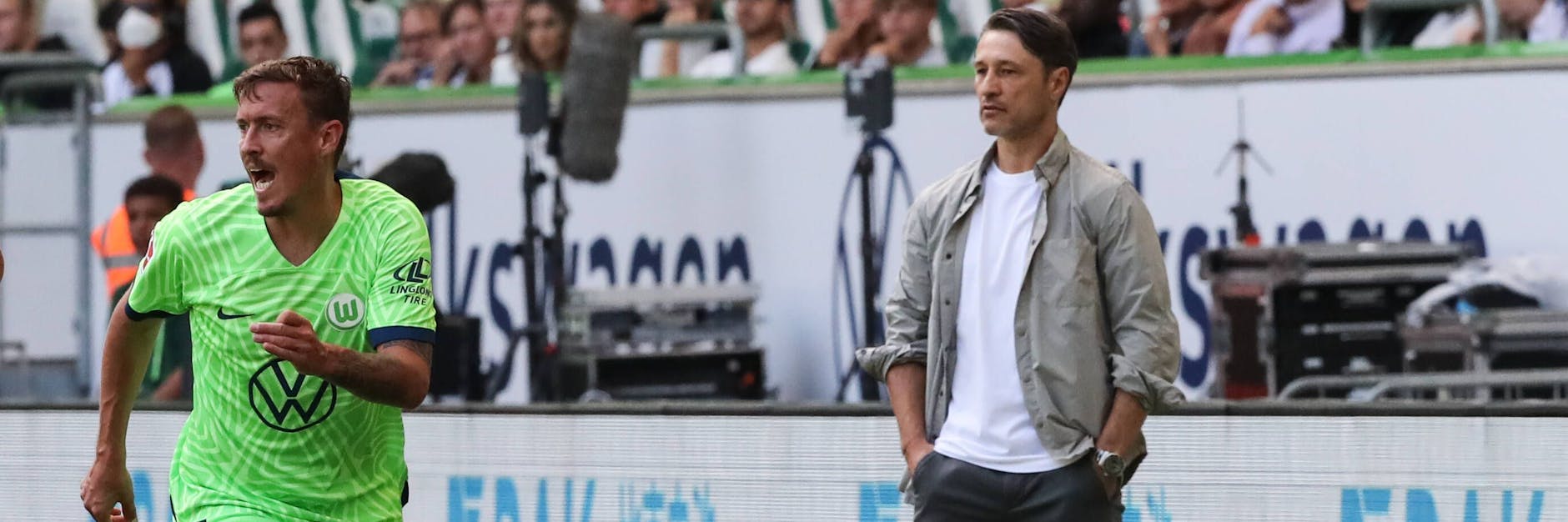 Das Ende: Max Kruse soll unter Trainer Niko Kovac beim VfL Wolfsburg nicht mehr spielen.
