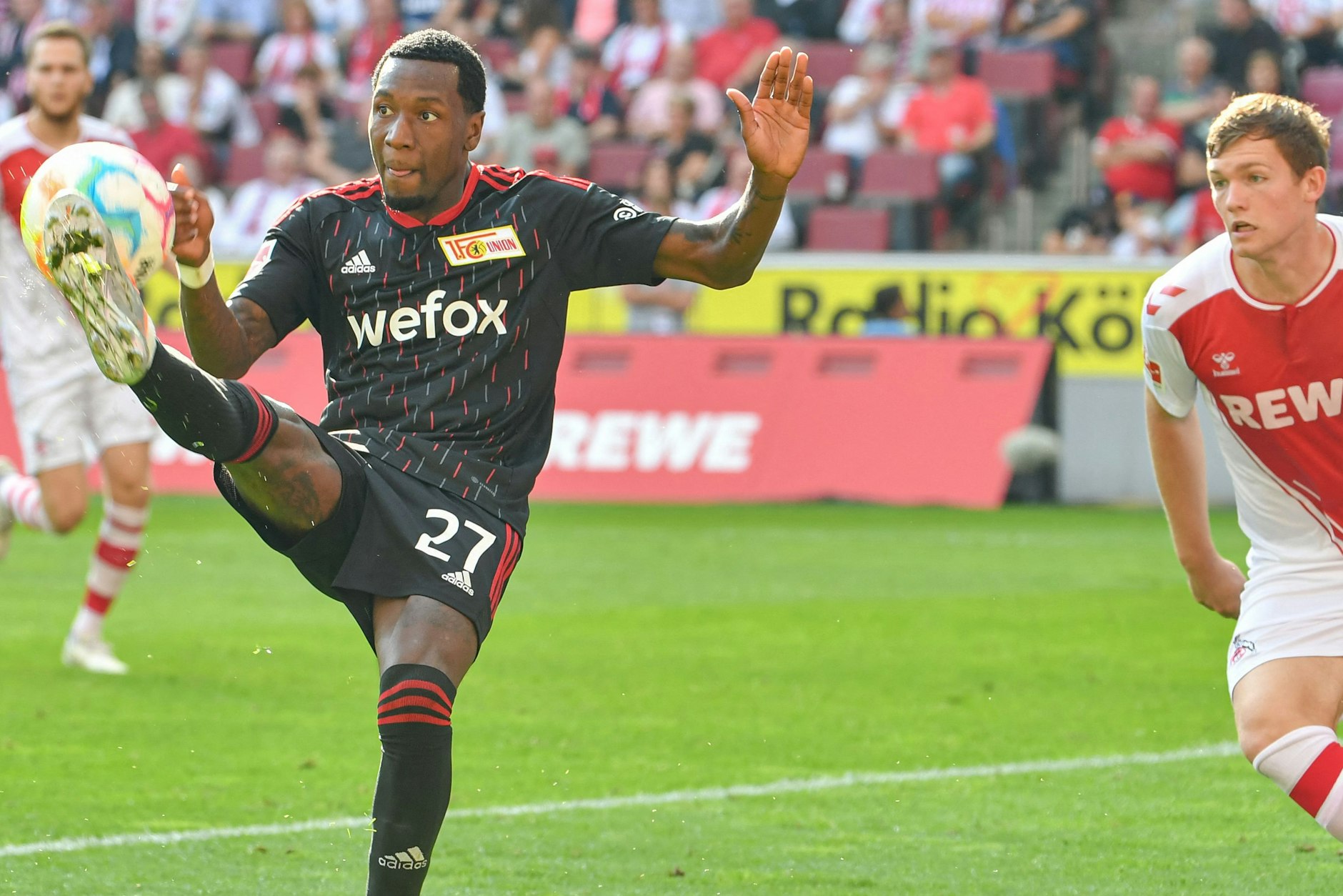 Sheraldo Becker ist wieder mal maßgeblich an einem Erfolg der Unioner beteiligt.