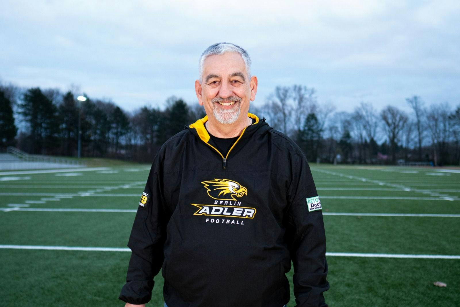 Der beherzte Einsatz des Offensiv-Koordinators der Berlin Adler Lee Rowland verhinderte eine Katastrophe.