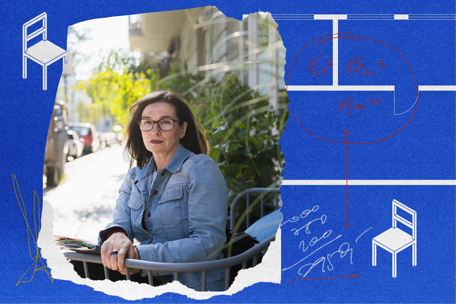 Astrid Hollmann suchte wieder eine Zweiraumwohnung in Mitte.