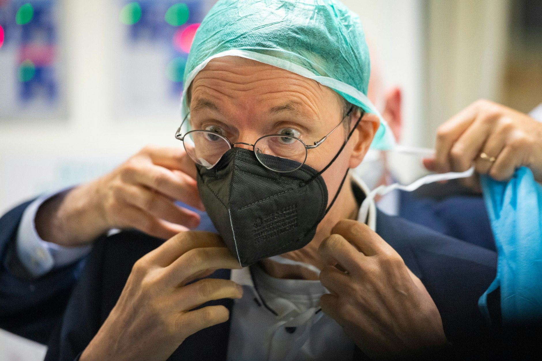 Gesundheitsminister Karl Lauterbach bei seinem derzeitigen Besuch in Israel.