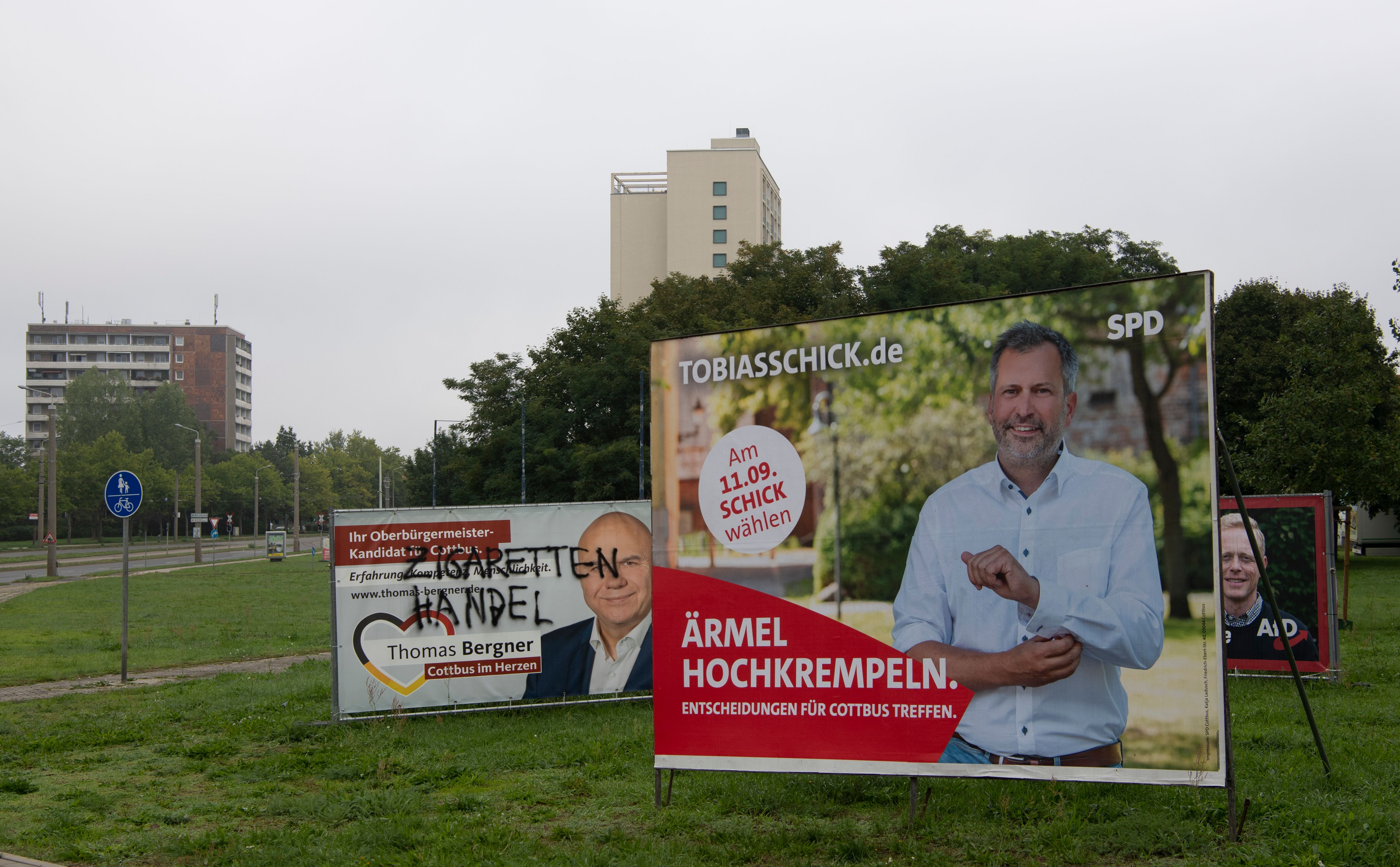 Stichwahl In Cottbus: Erste Parteien Wollen SPD-Mann Gegen AfD Unterstützen