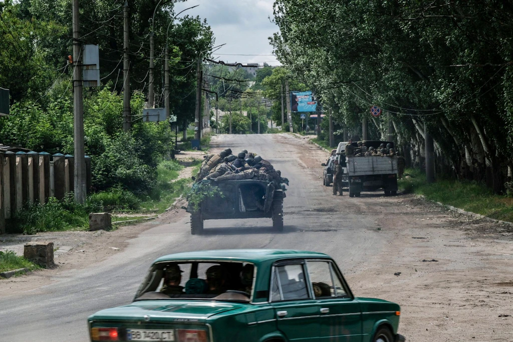 Ukraine: Russische Soldaten flüchten wohl aus Ortschaften in Luhansk