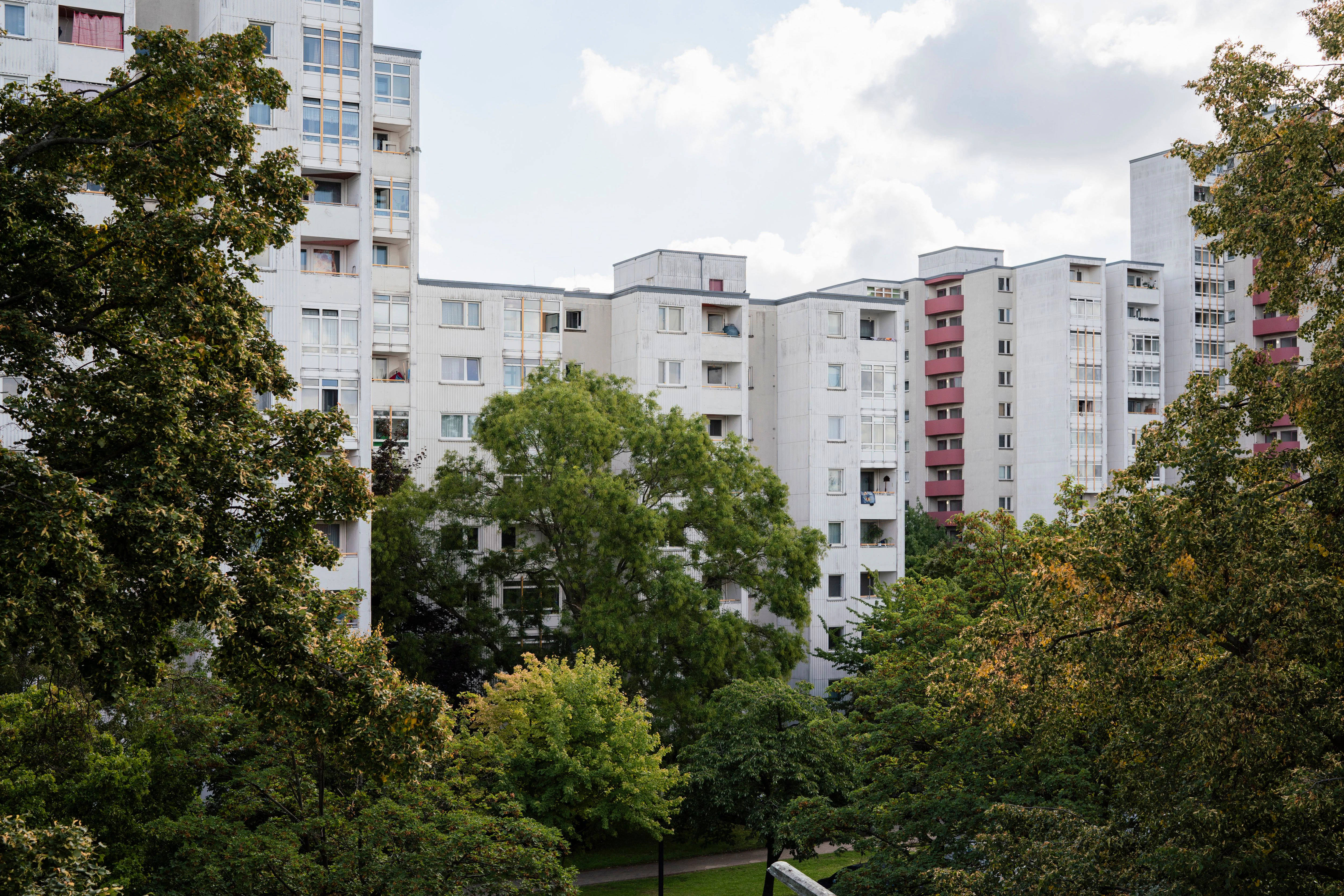 Häuser in Gropiusstadt: In der Nähe wohnt Familie Yildirim.&nbsp;