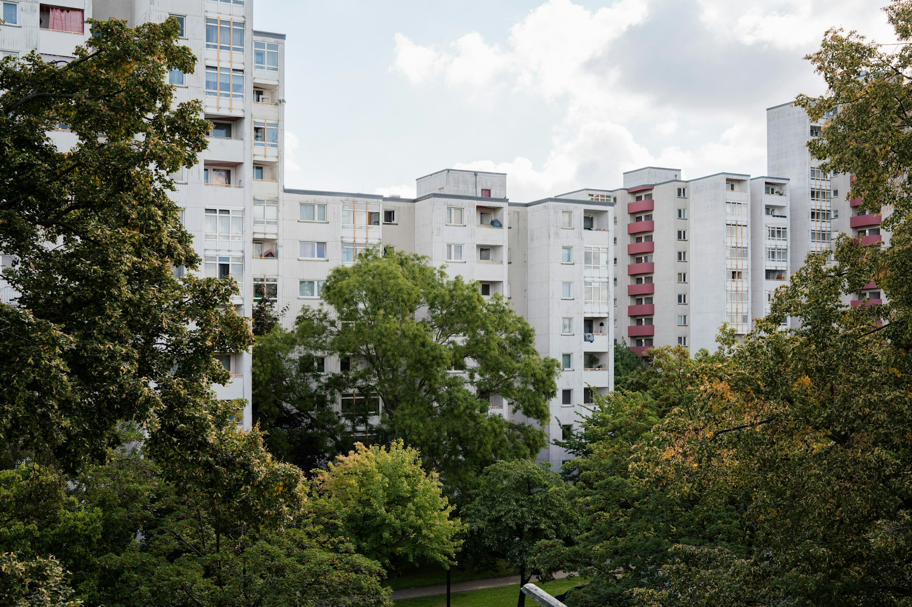 Häuser in Gropiusstadt: In der Nähe wohnt Familie Yildirim.&nbsp;