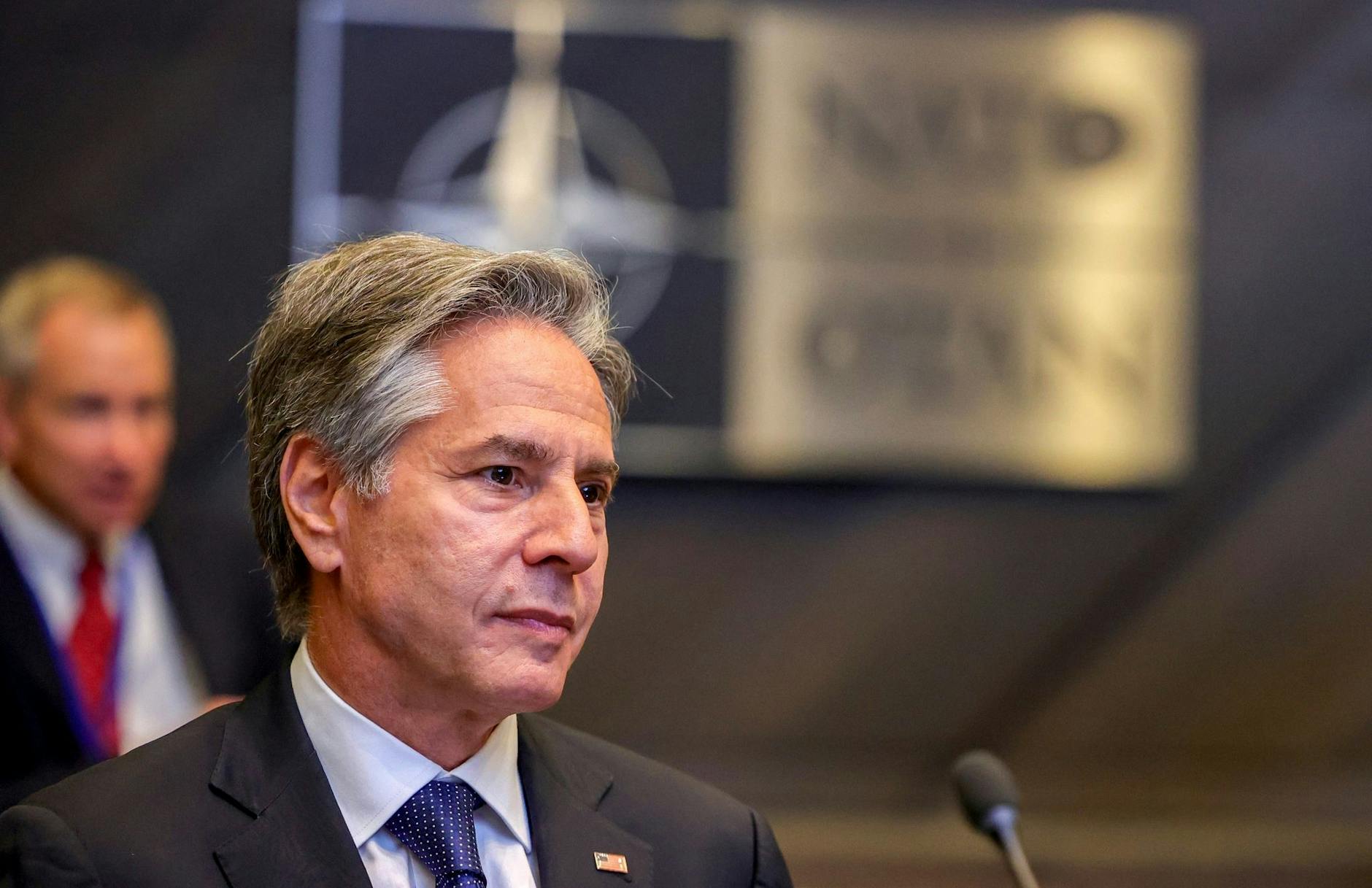 US-Außenminister Antony Blinken lobt die Fortschritte der ukrainischen Armee.