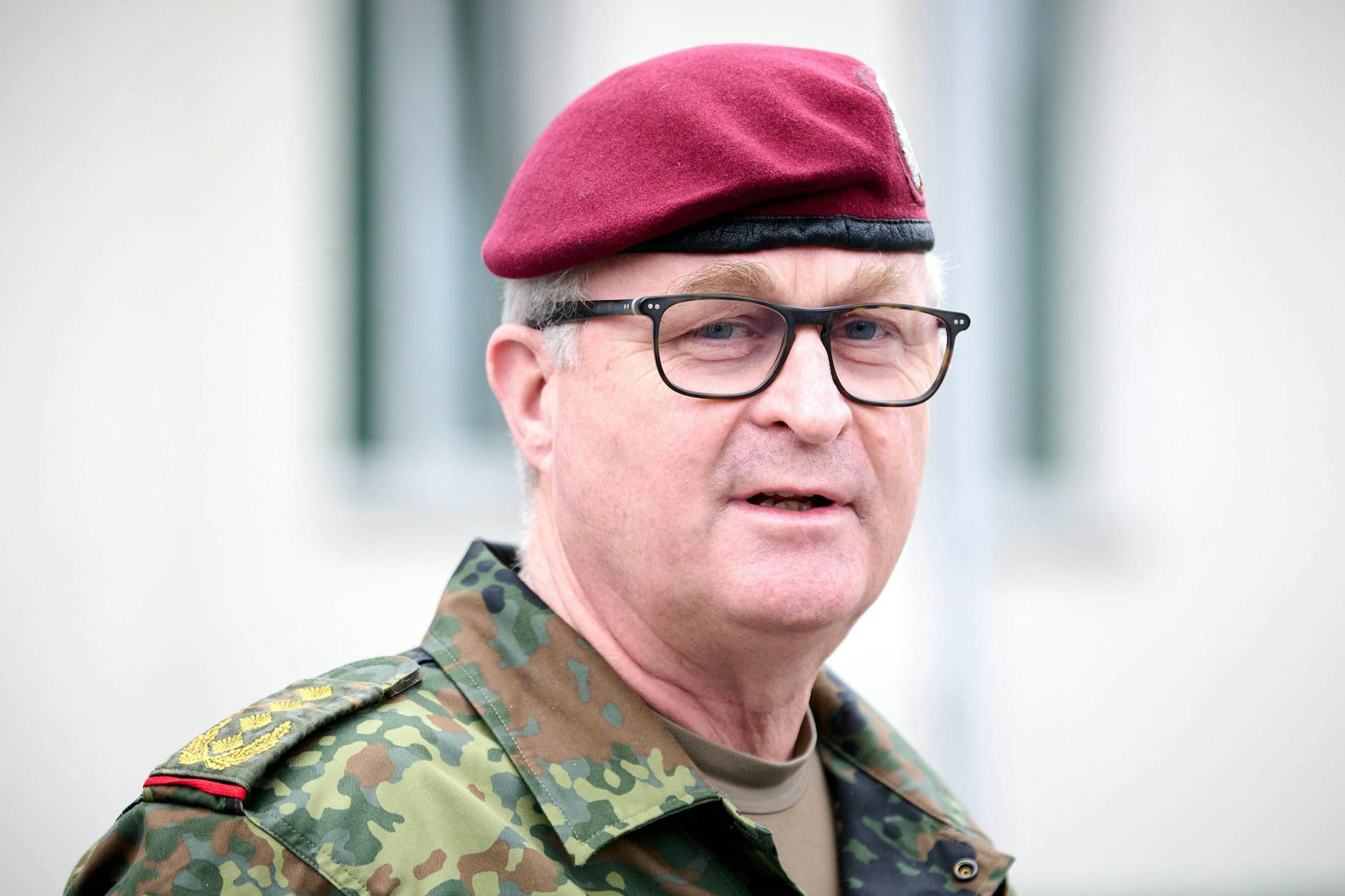 Generalinspekteur der Bundeswehr, Eberhard Zorn. 