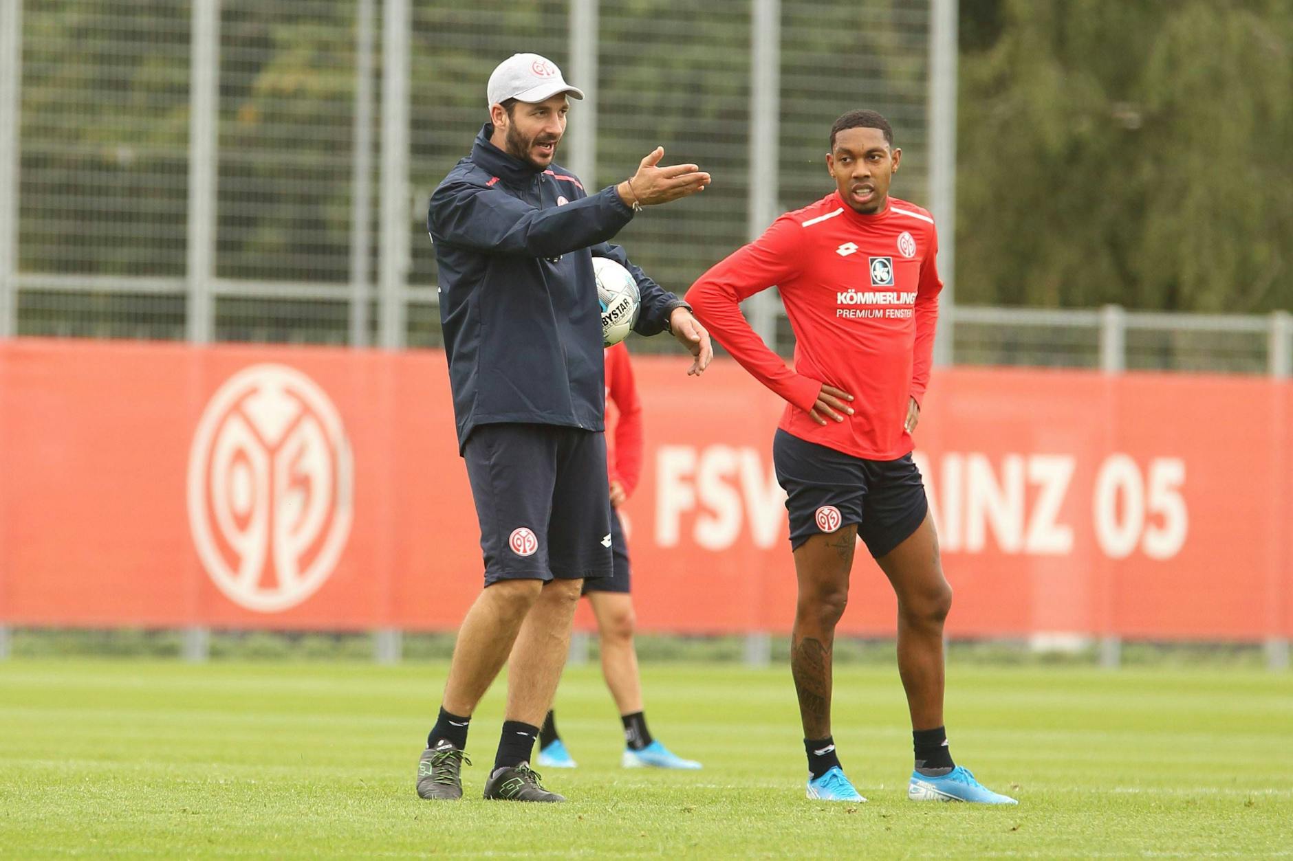 Hertha-Trainer Sandro Schwarz und Mittelfeldmann Jean-Paul Boetius kennen sich in Mainz bestens aus.