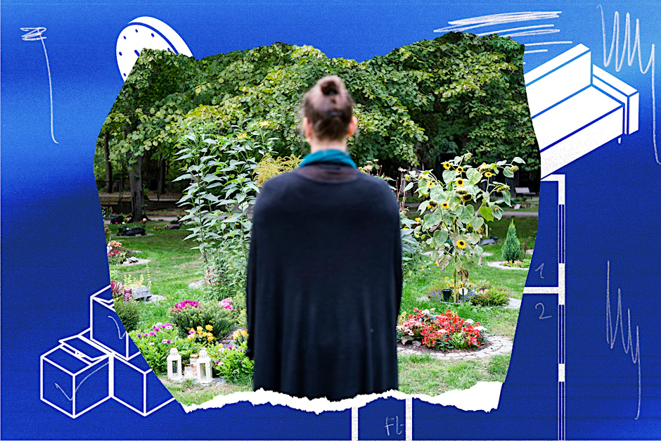 Pause beim Spaziergang auf dem Friedhof: Anne Sens sucht seit zwei Jahren eine neue Wohnung.