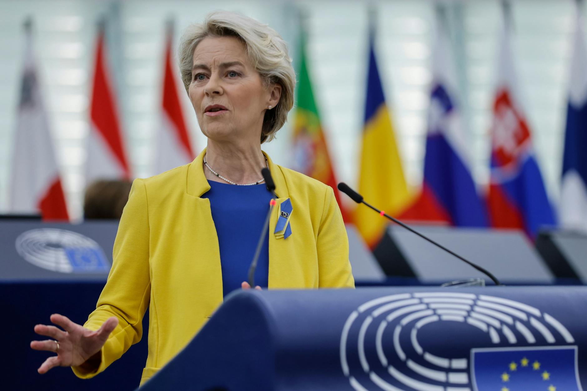 EU-Kommissionspräsidentin Ursula von der Leyen.