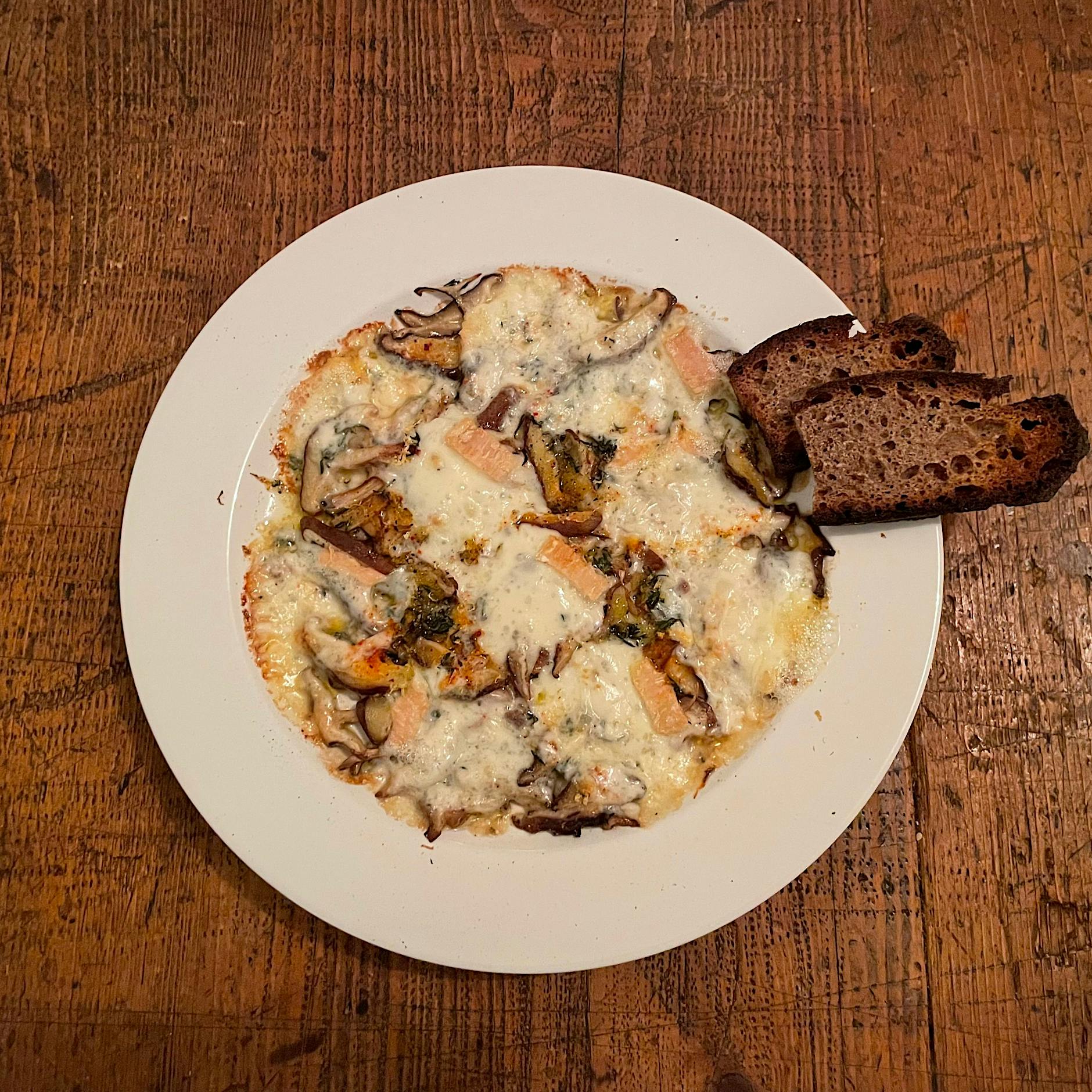 Rezept der Woche: Gratinierte Pilze mit Taleggio aus dem Ofen. Suchtgefahr!