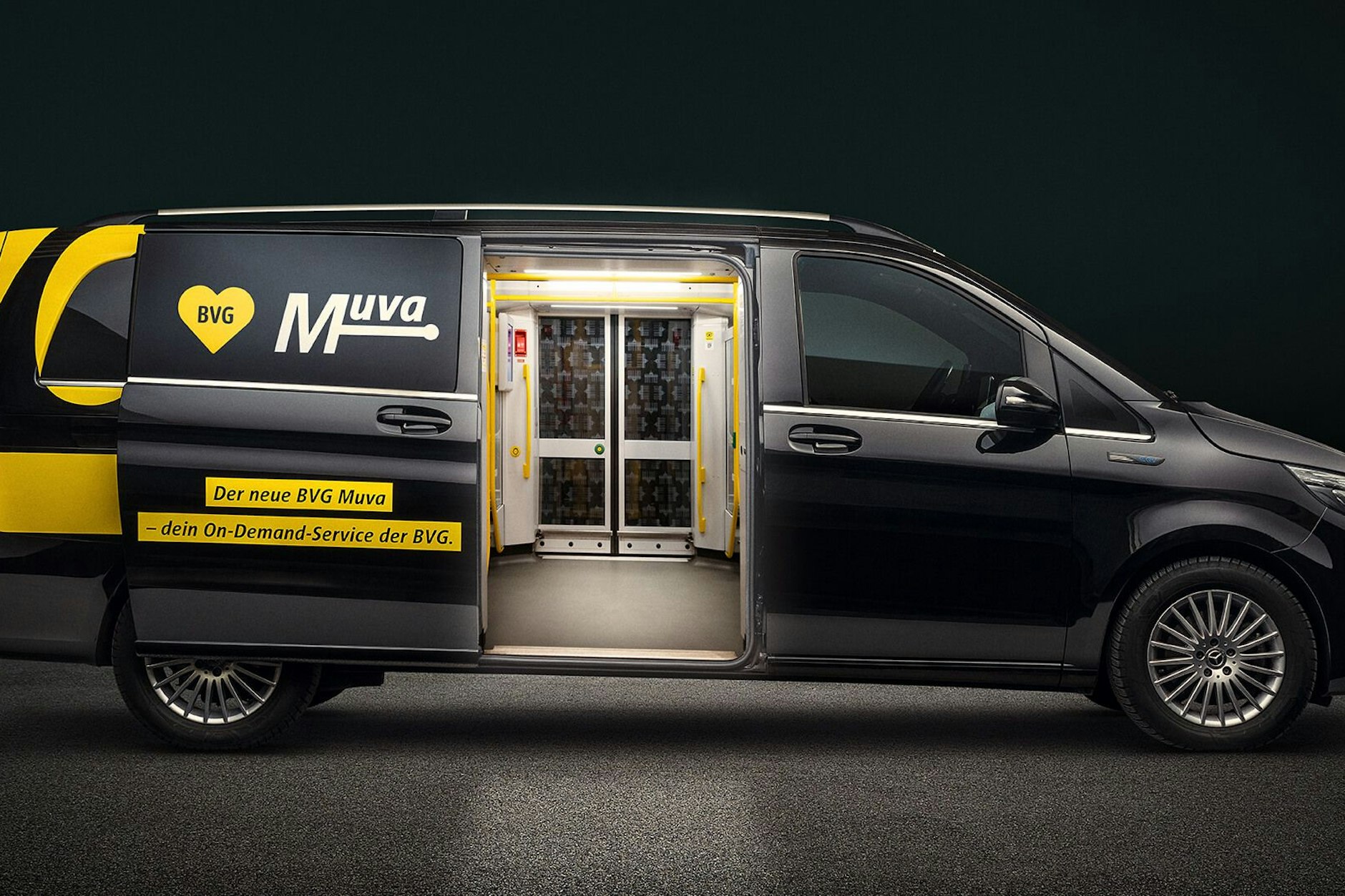 Der neuer Rufbus Muva soll kommen, wenn der Aufzug im U-Bahnhof nicht funktioniert.