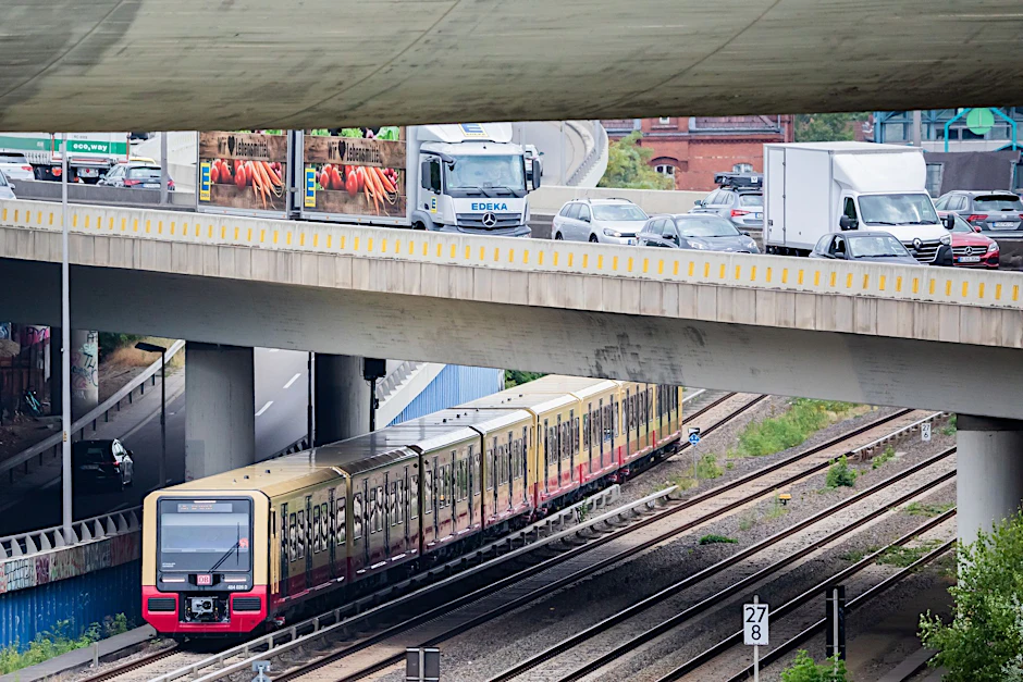 Eine S-Bahn in Berlin.&nbsp;