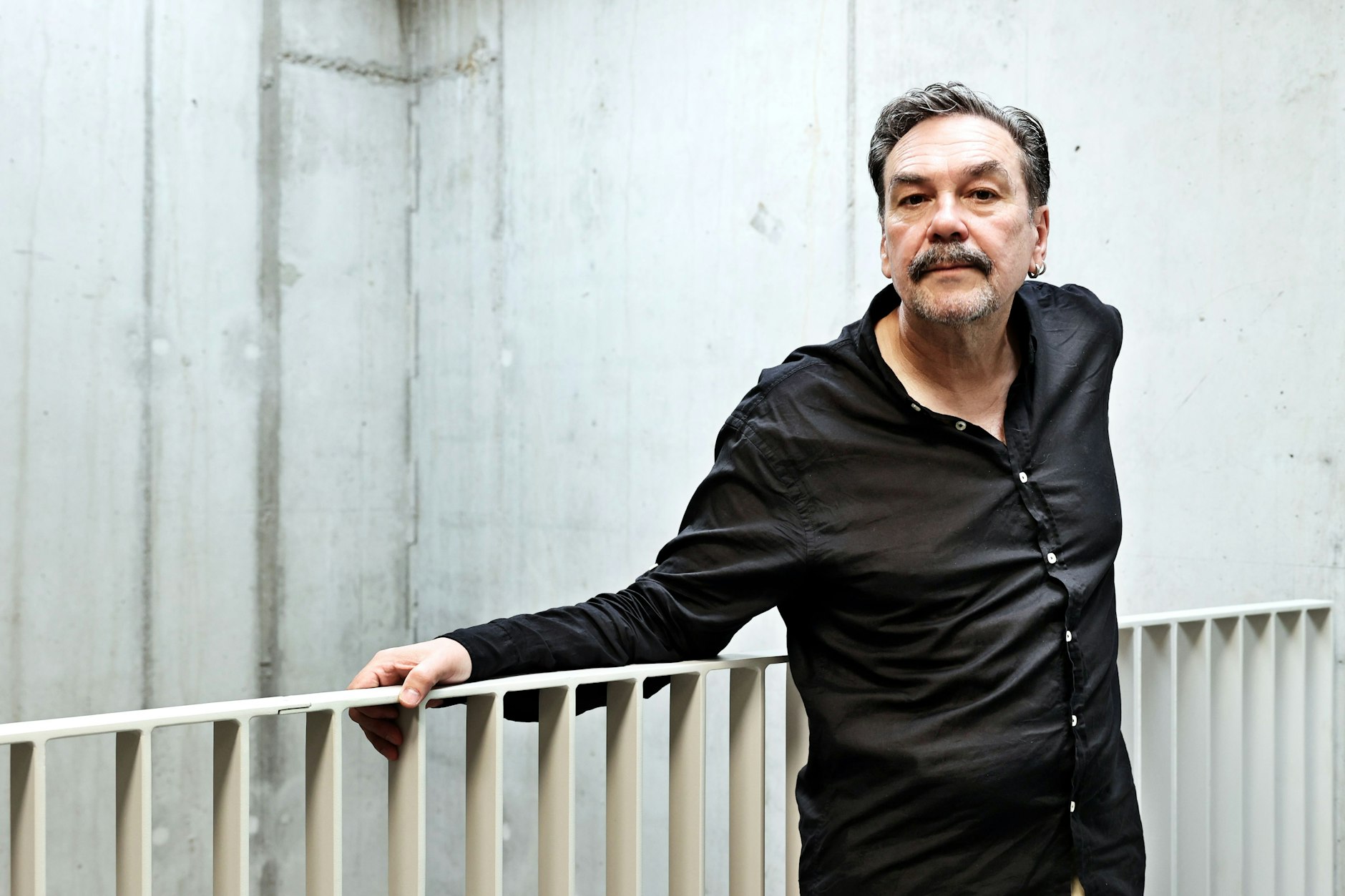 Juri Andruchowytsch, Ende August fotografiert im Haus des Suhrkamp-Verlags.