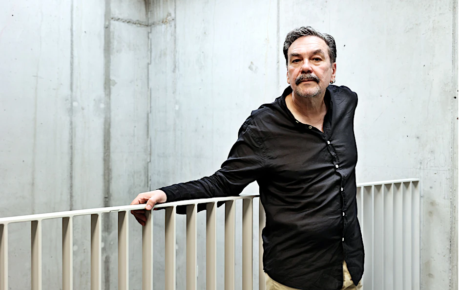 Juri Andruchowytsch, Ende August fotografiert im Haus des Suhrkamp-Verlags.