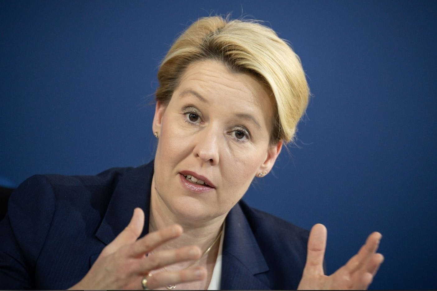 Die Regierende Bürgermeisterin <a href="https://prod.berliner-zeitung.de/topics/franziska-giffey">Franziska Giffey</a>