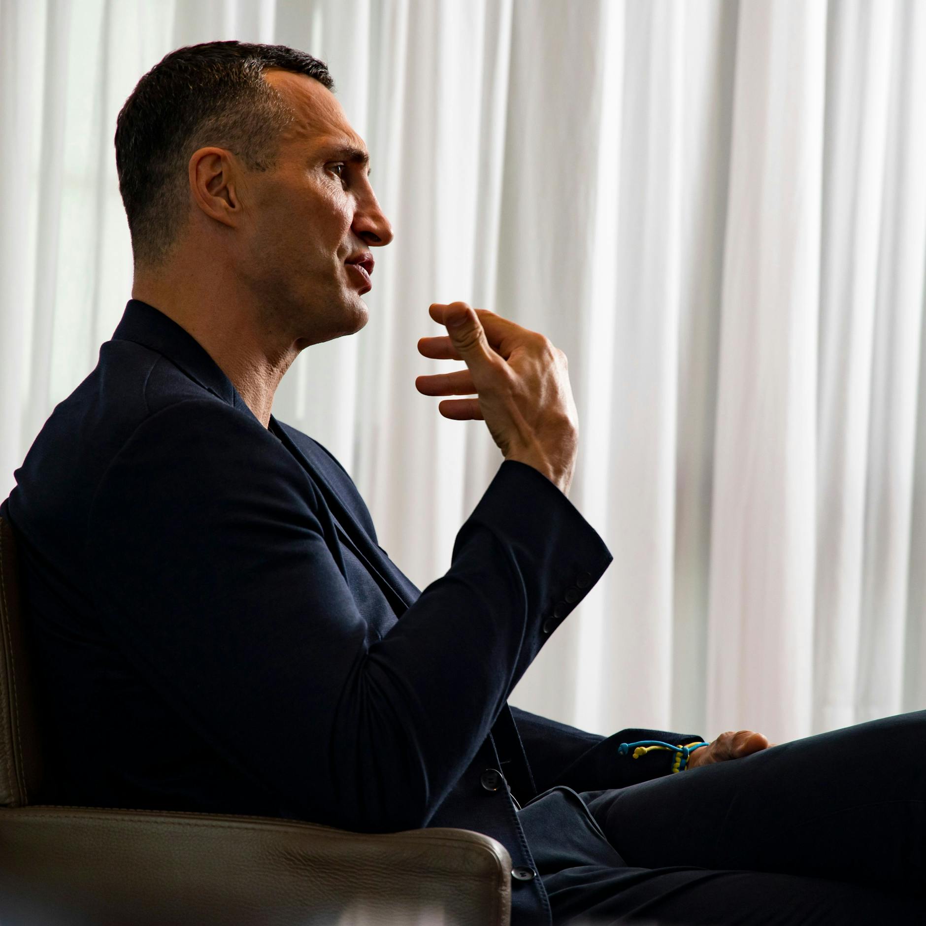 Dieser Krieg werde mit Waffen geführt, sagt Wladimir Klitschko. Die Ukraine brauche Panzer.