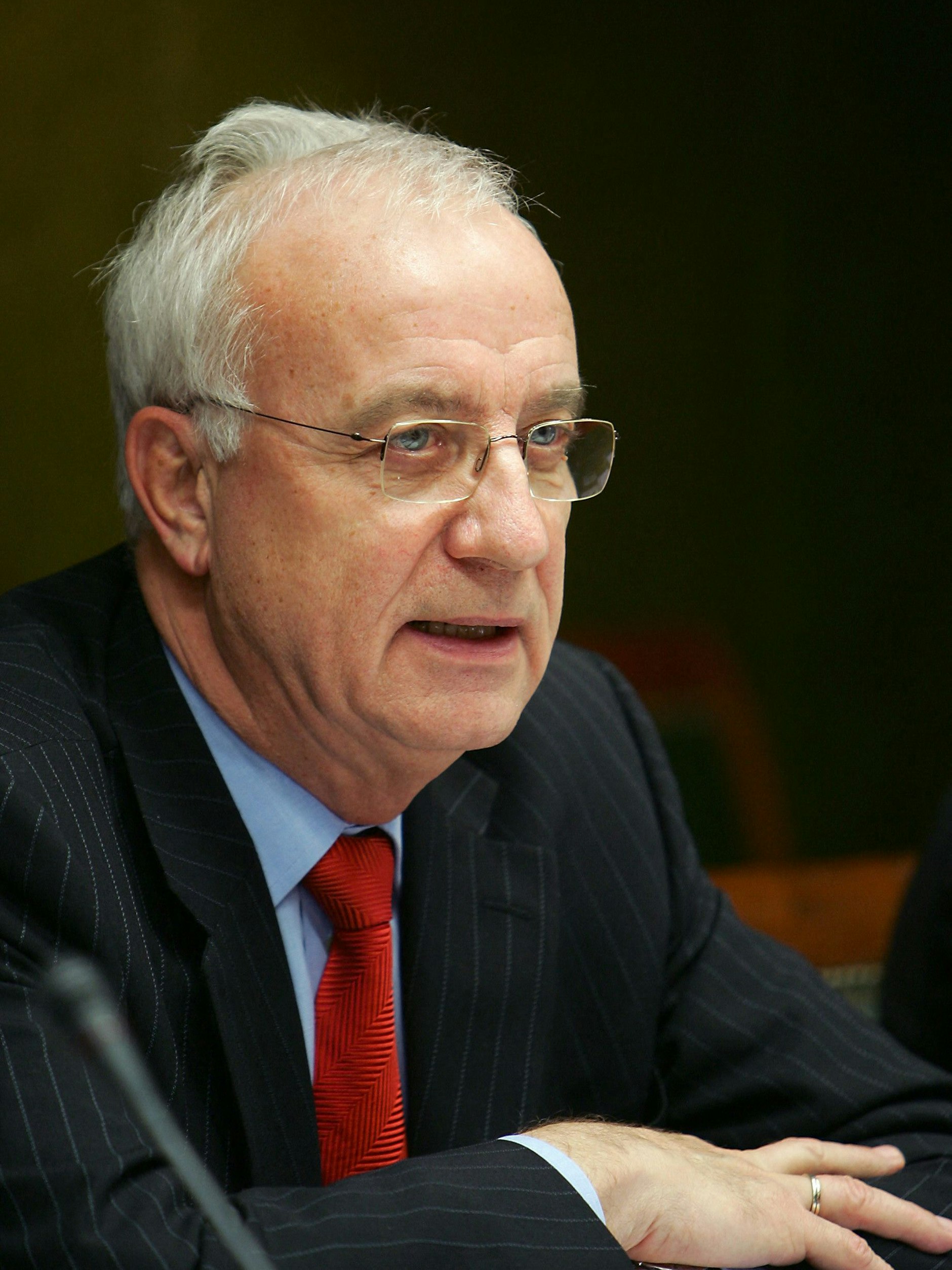 Fritz Pleitgen war Moderator und WDR-Intendant. 