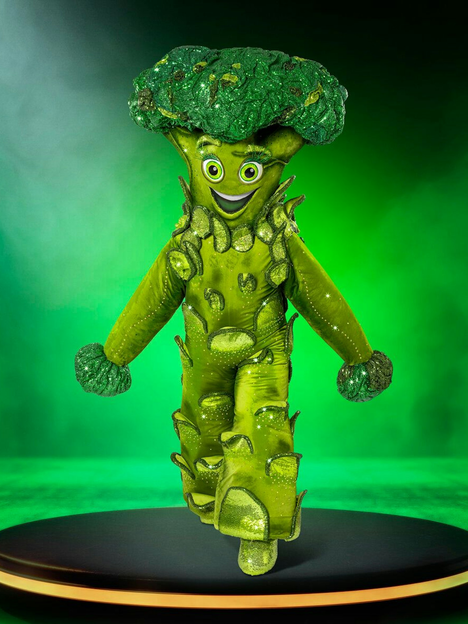 Auch dieser Brokkoli soll bei The Masked Singer auf der Bühne stehen.