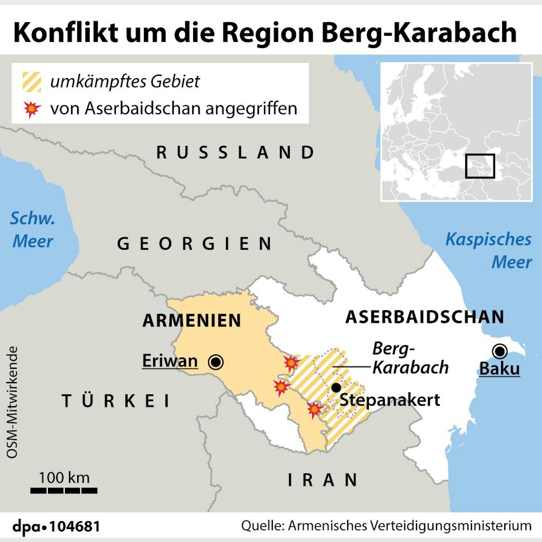 Konflikt um die Region Berg-Karabach