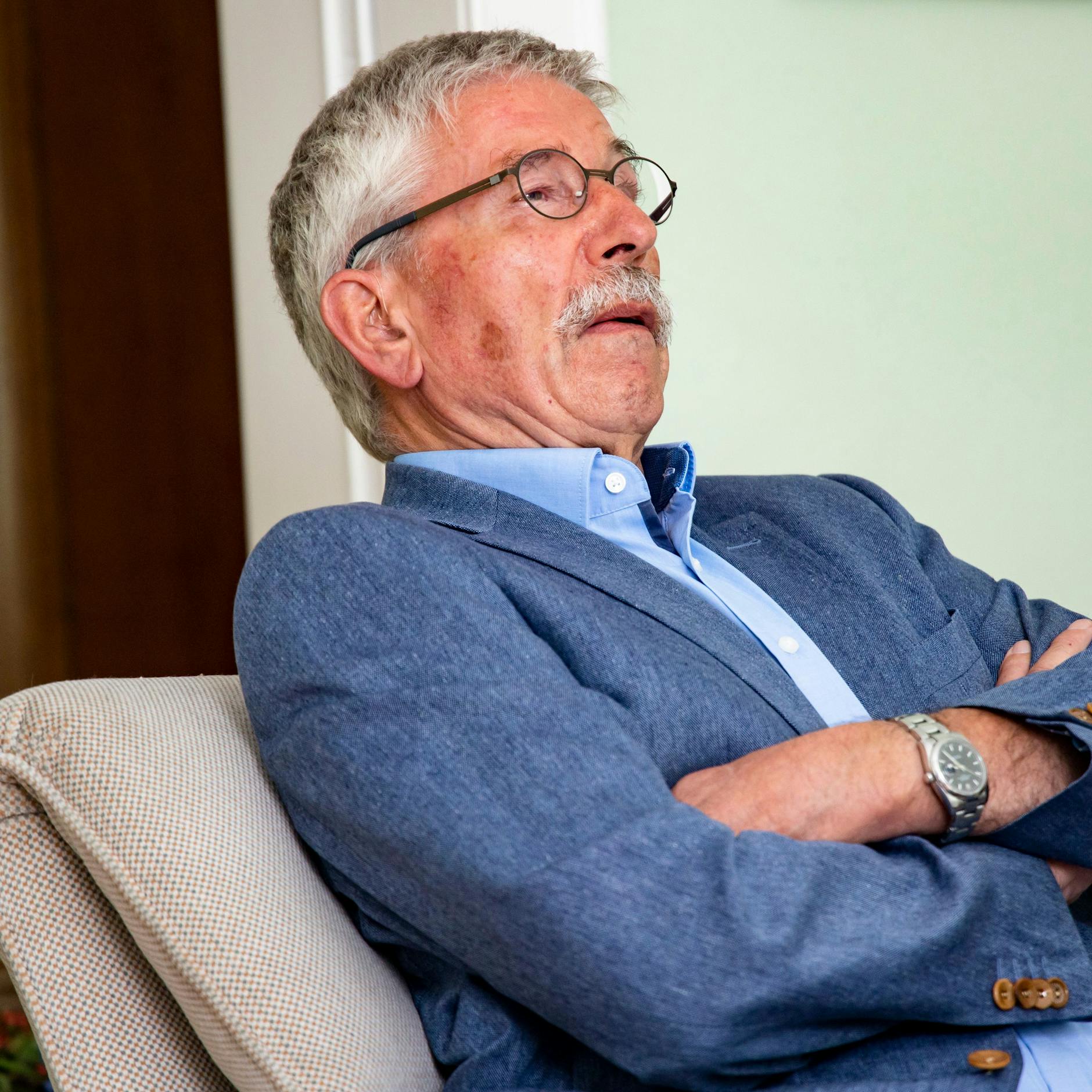 Er sagt, er sei streitbar. Seine Gegner sagen, er sei unbelehrbar: Thilo Sarrazin.