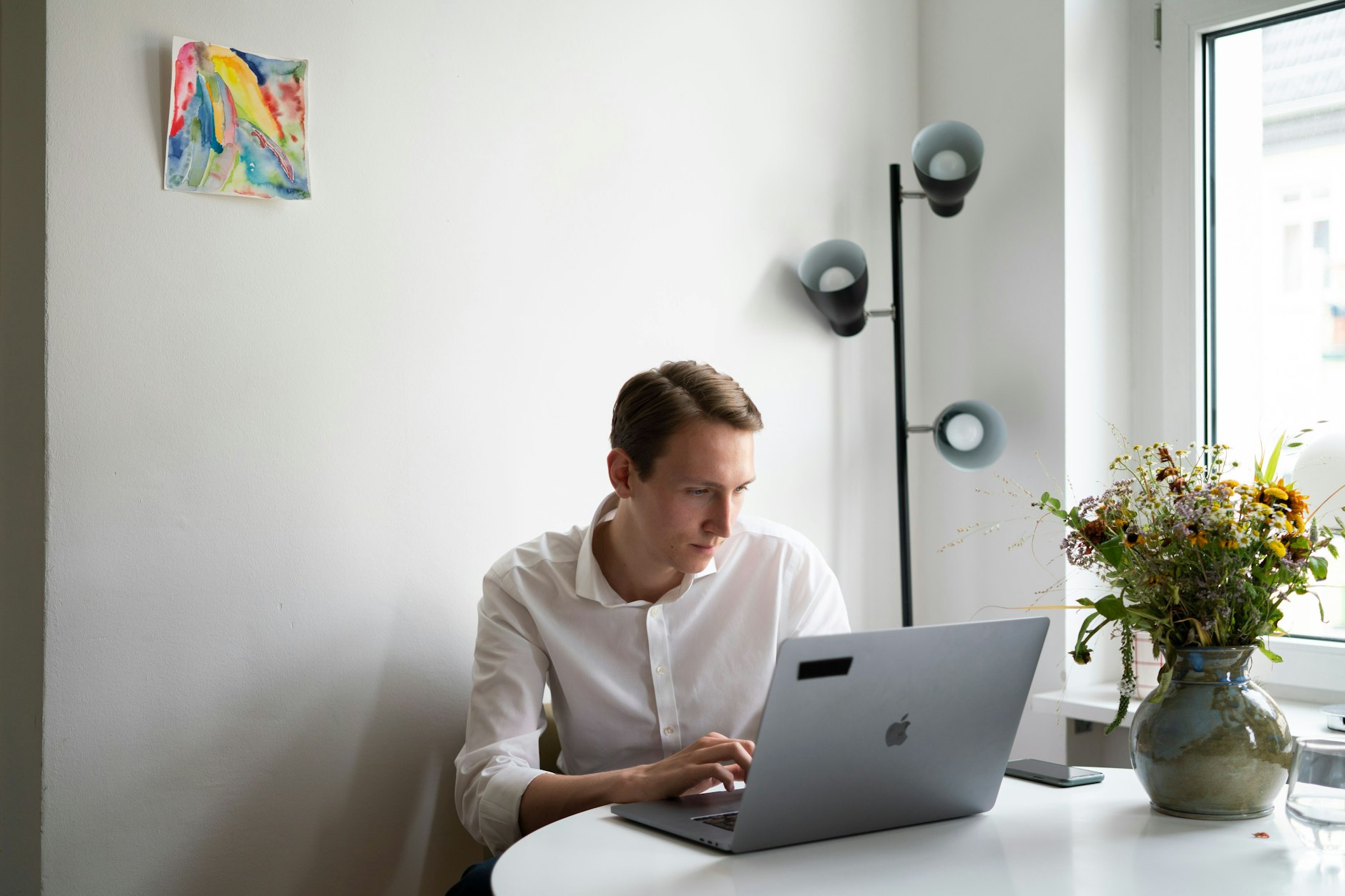 Nils Schniederjann programmierte einen Bot, durch den neue Wohnungsangebote automatisch angefragt wurden.