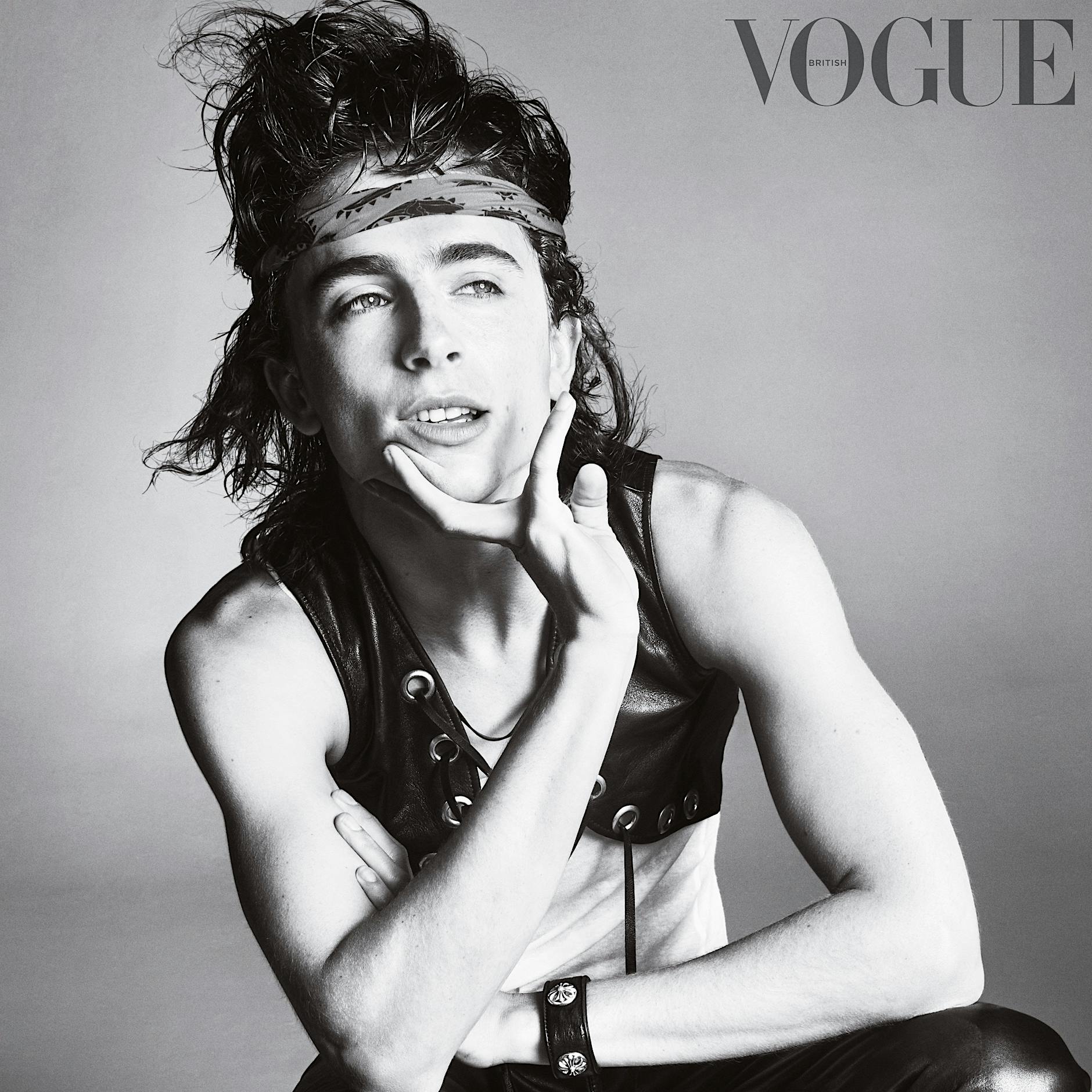 It’s a boy: Timothée Chalamet kommt als erster Mann aufs Cover der Vogue