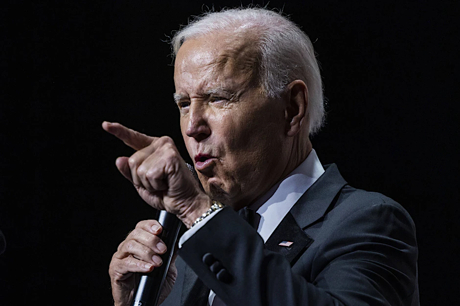 US-Präsident Joe Biden droht Russlands Präsident Wladimir Putin.