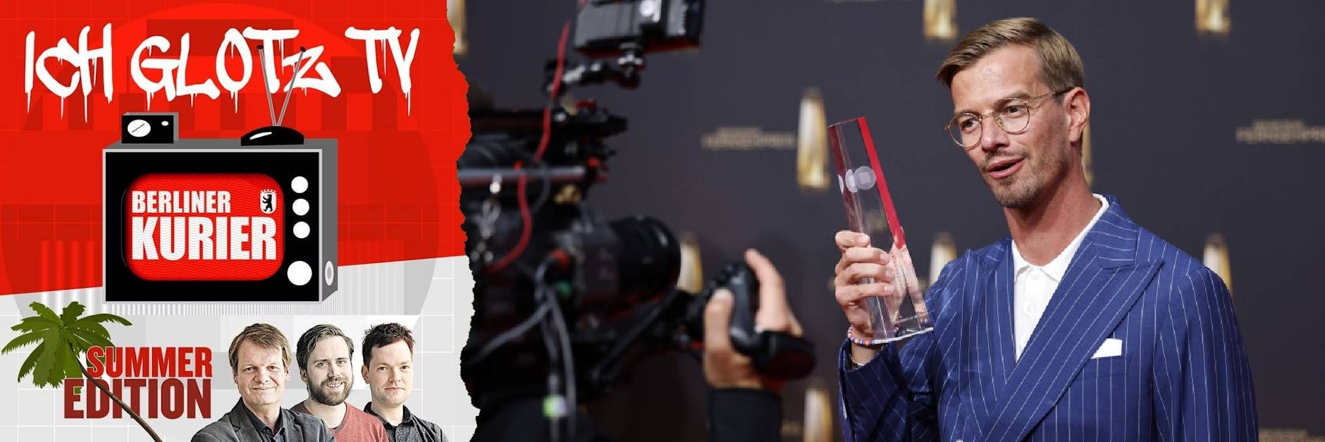 Joko Winterscheidt hat für seine Show „Wer stielt mir die Show?“ den deutschen Fernsehpreis bekommen.