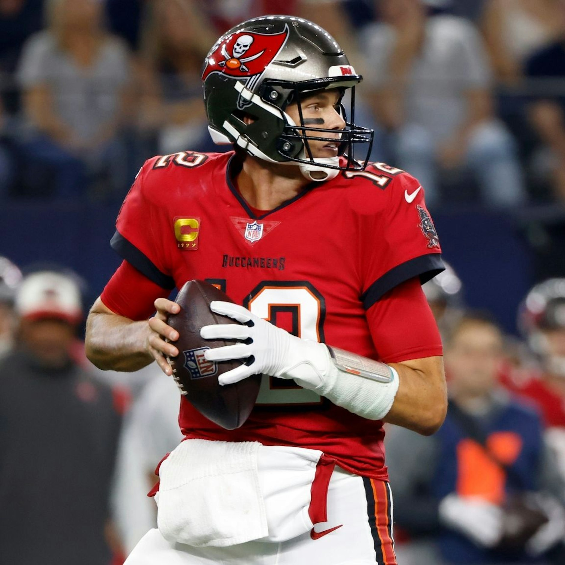 Buccaneers-Quarterback Tom Brady in der ersten Halbzeit.&nbsp;